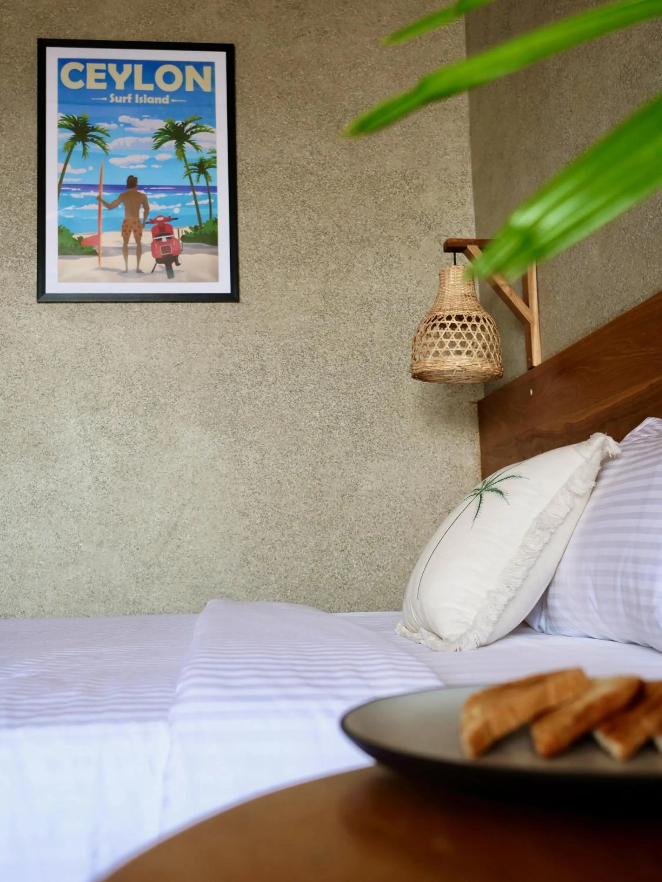 Bed in Coast 67 Boutique Hotel