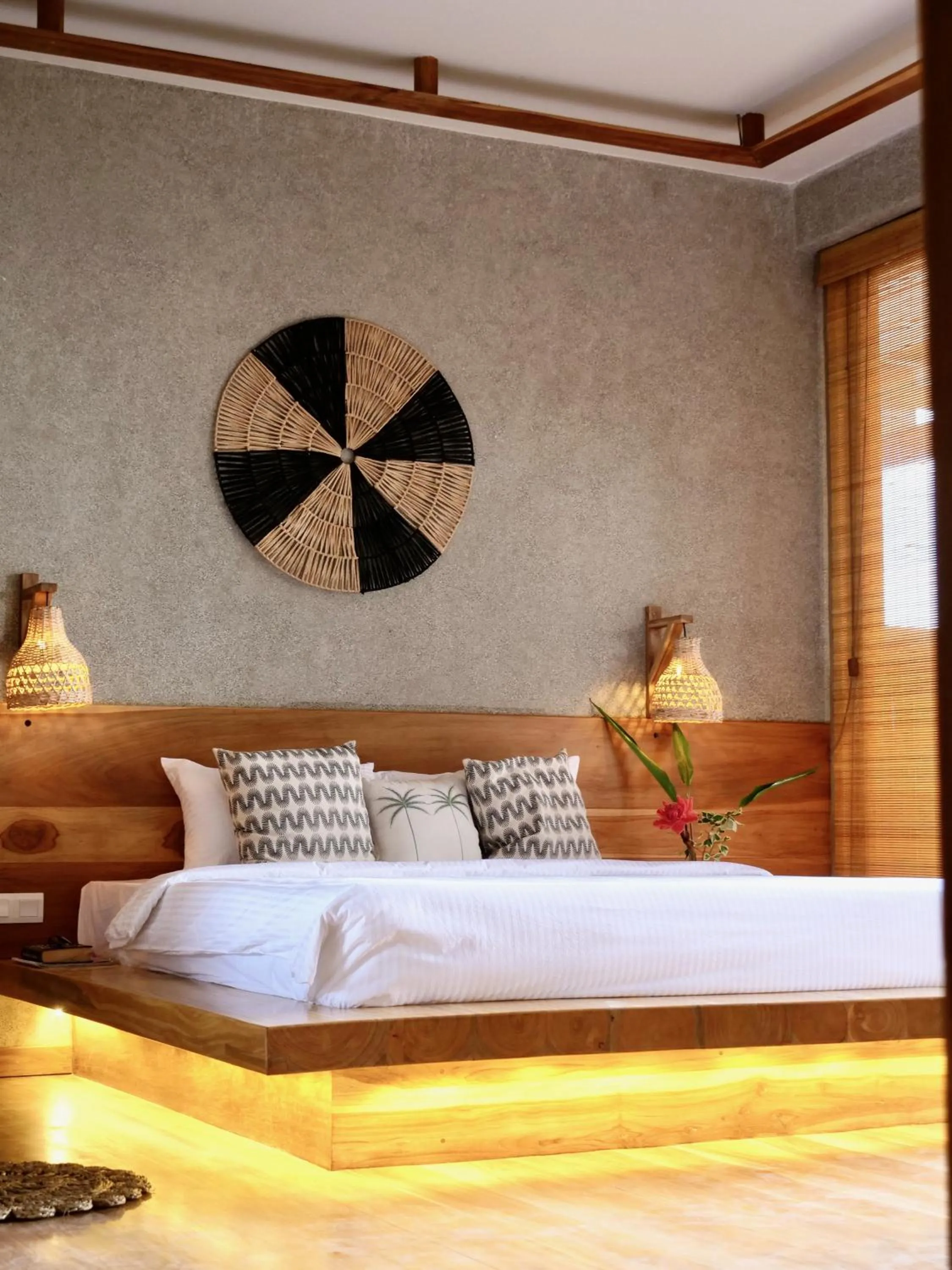 Bed in Coast 67 Boutique Hotel