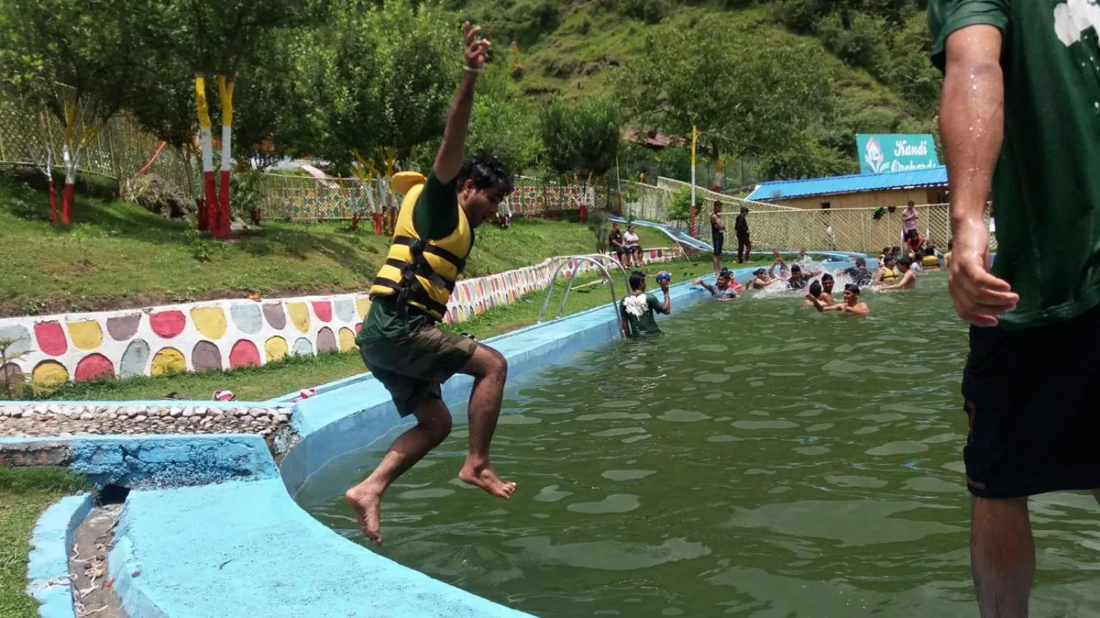 Pool view in NATURE WALK RESORT Mussoorie