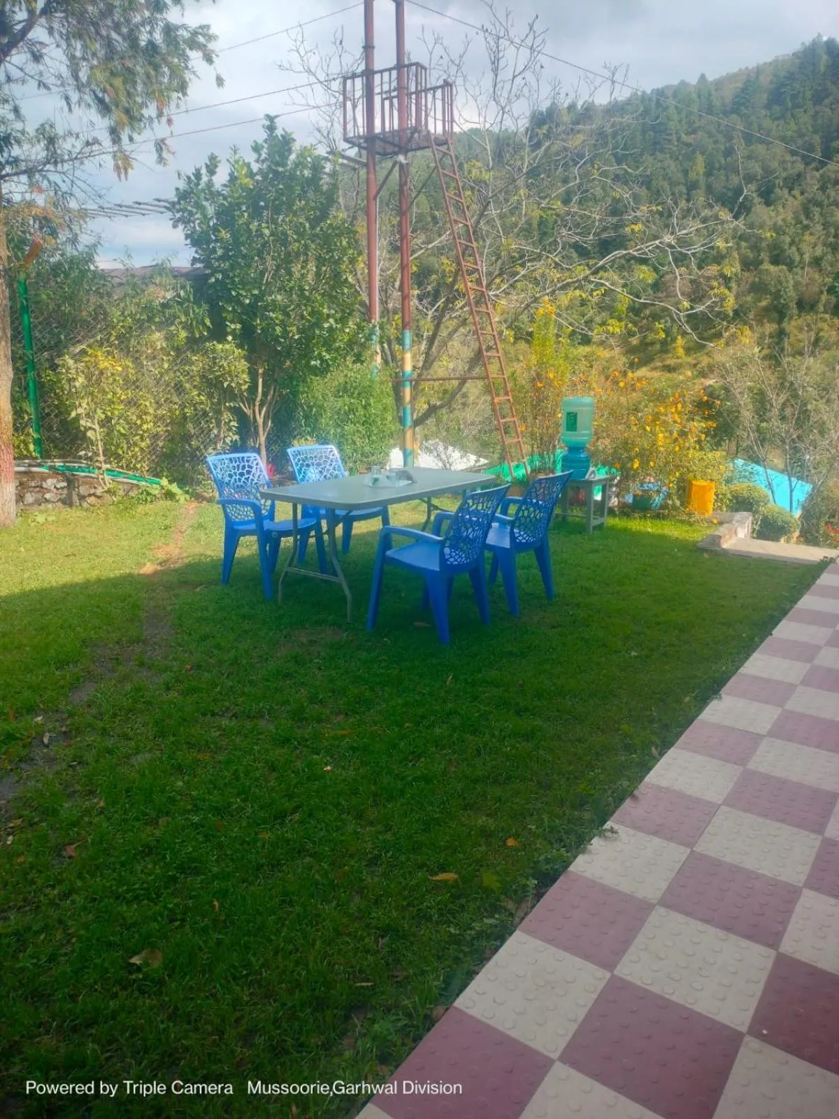 Garden view in NATURE WALK RESORT Mussoorie