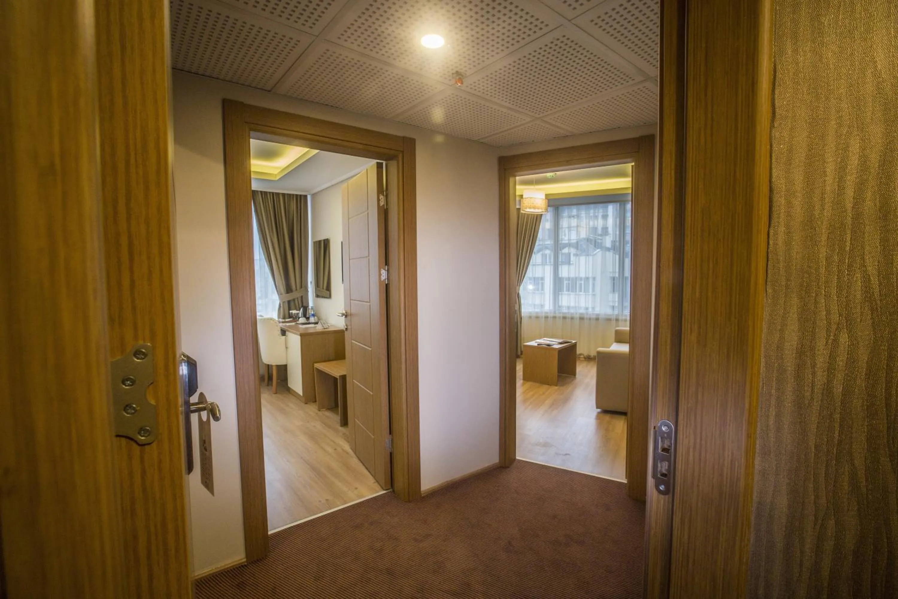 Decorative detail in Park Square Hotel