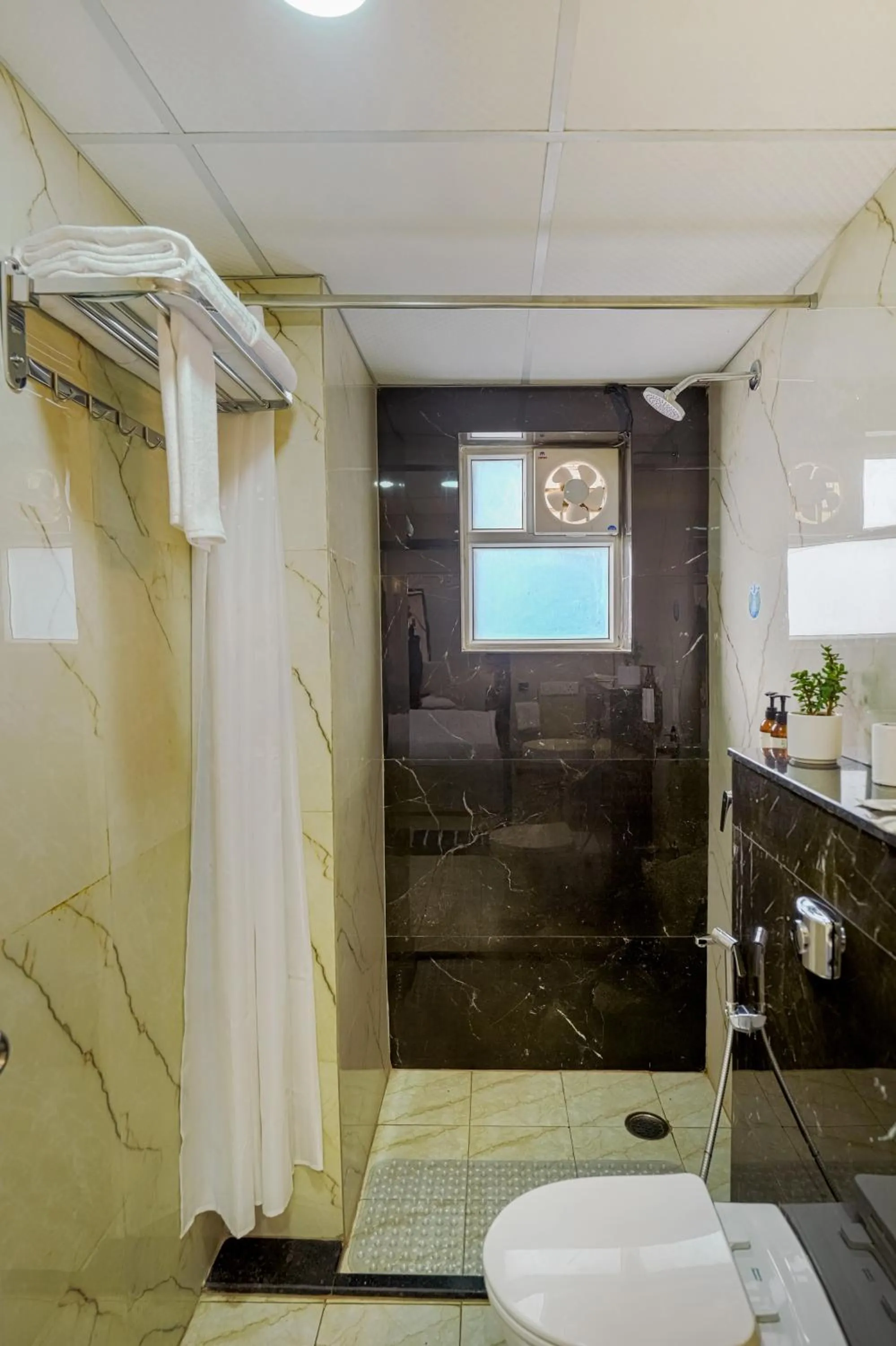 Bathroom in Urban Suites by BluSalzz, Jaipur - Rajasthan