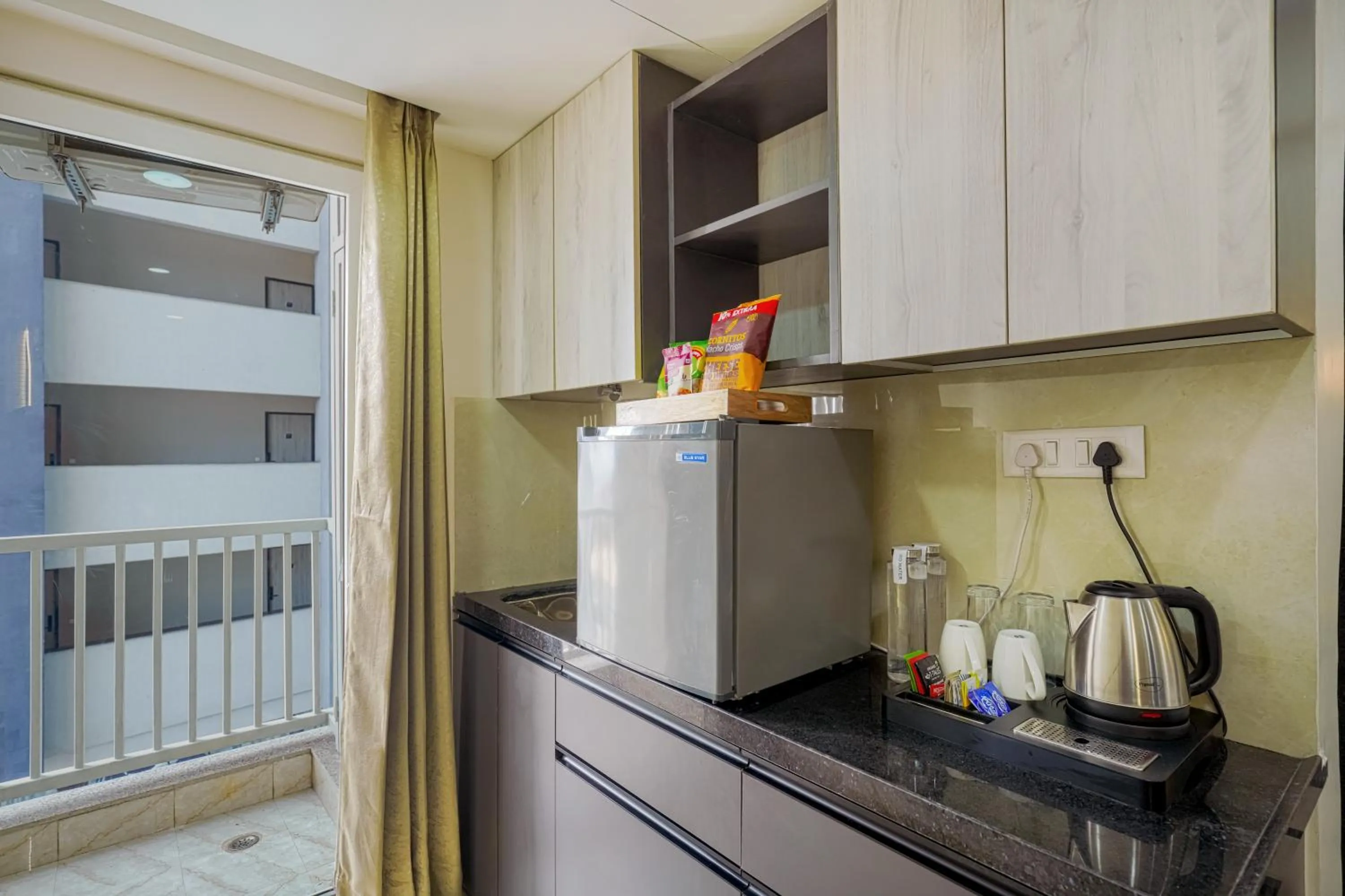 Kitchen or kitchenette in Urban Suites by BluSalzz, Jaipur - Rajasthan