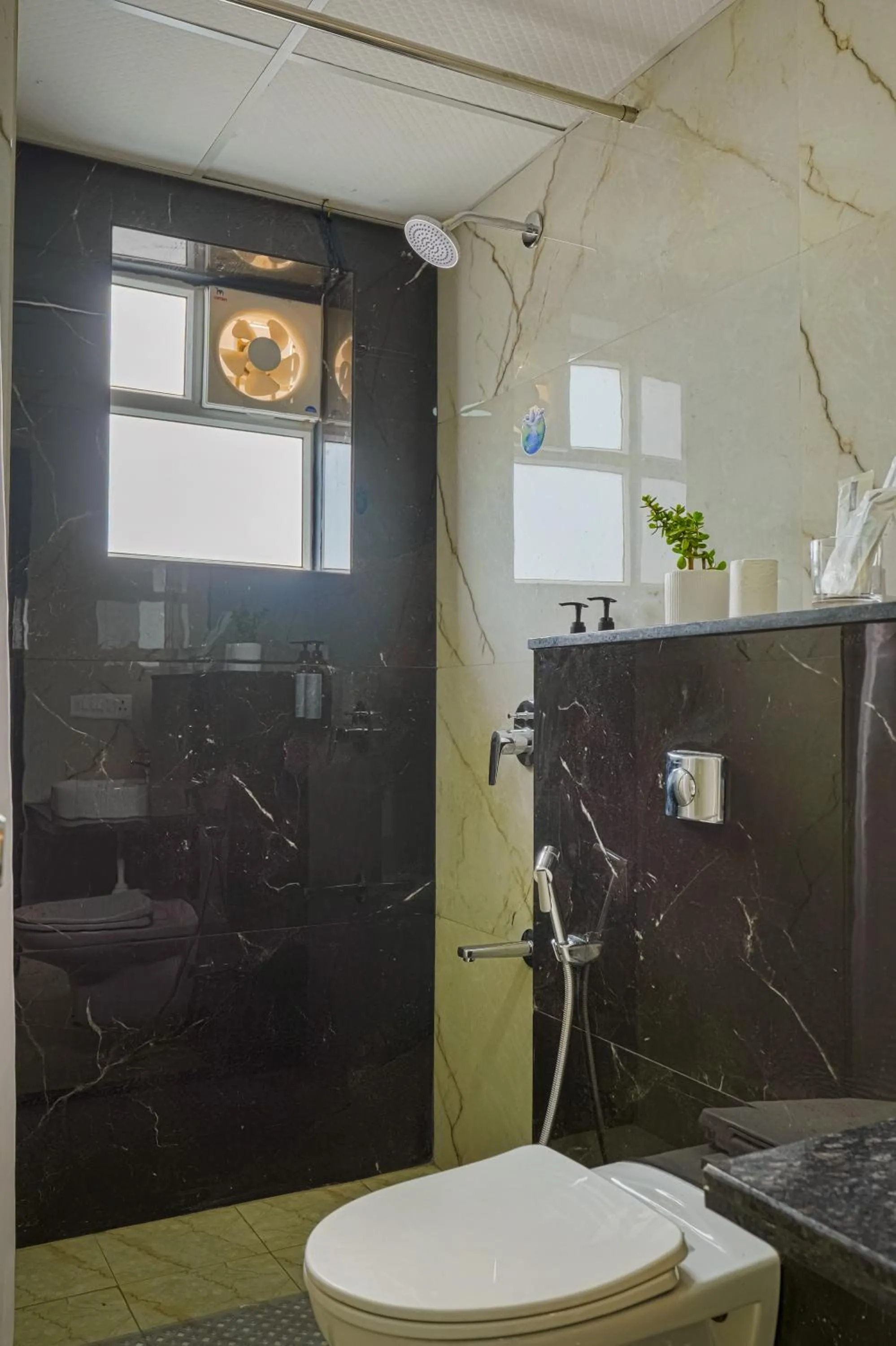 Bathroom in Urban Suites by BluSalzz, Jaipur - Rajasthan