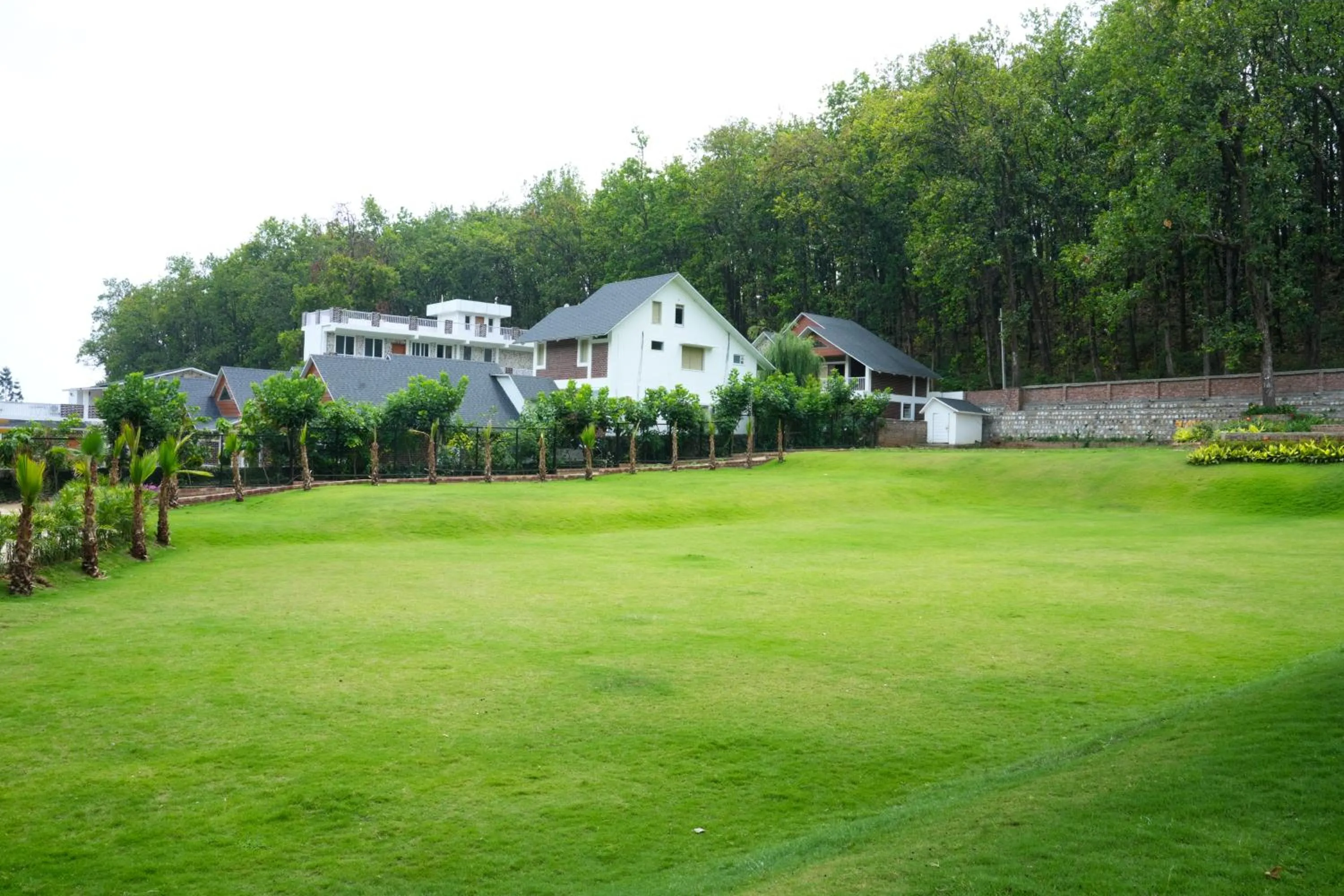 Garden in Megha Resort & Villas, Dehradun-Where Nature Pampers You