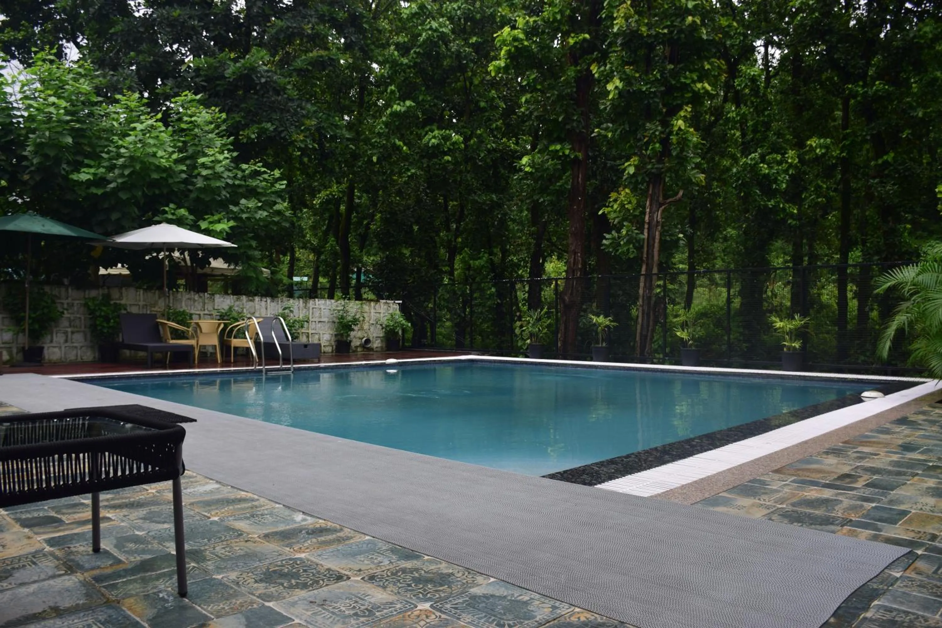 Swimming pool in Megha Resort & Villas, Dehradun-Where Nature Pampers You