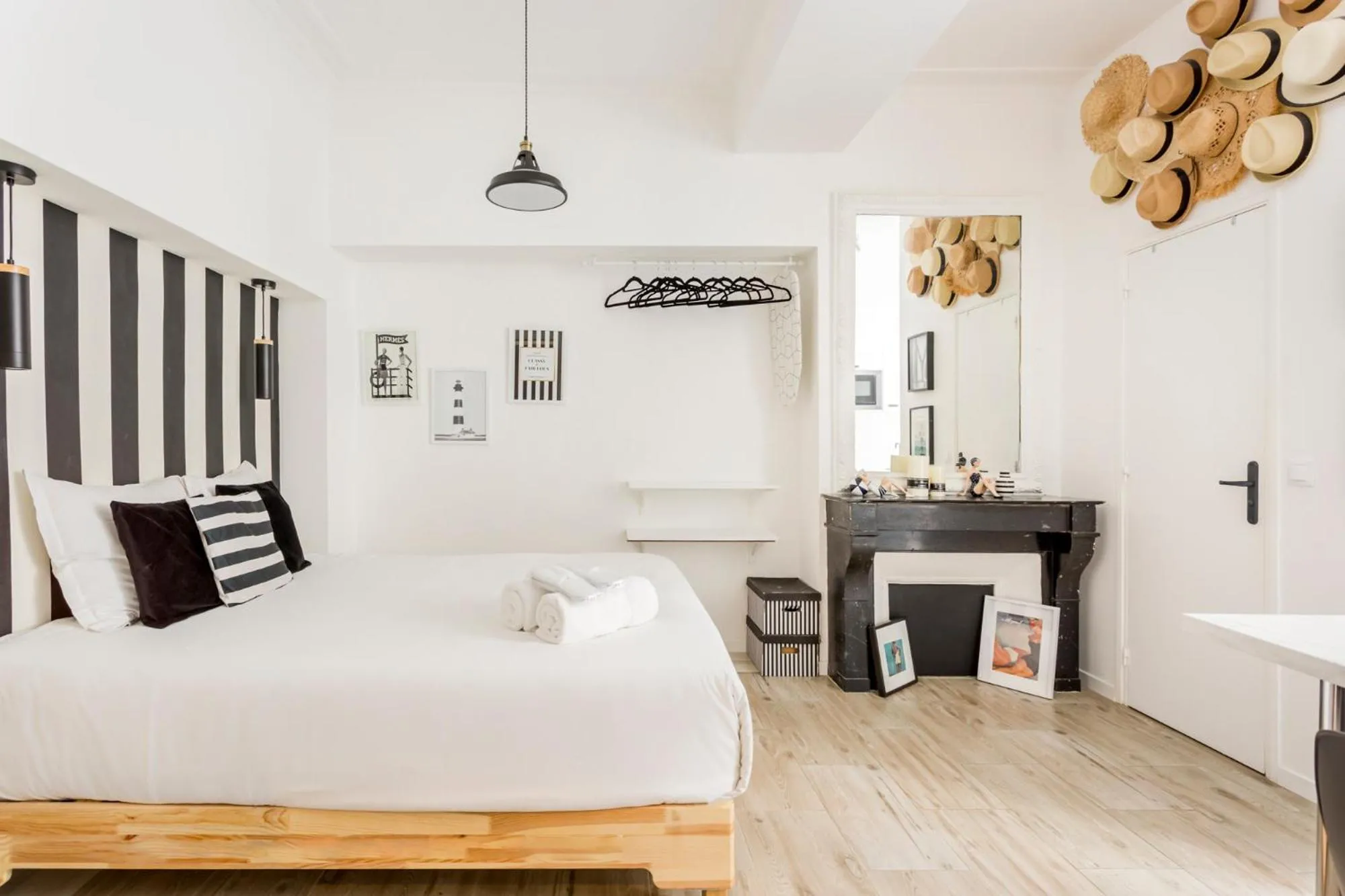Bed in Reva Suites