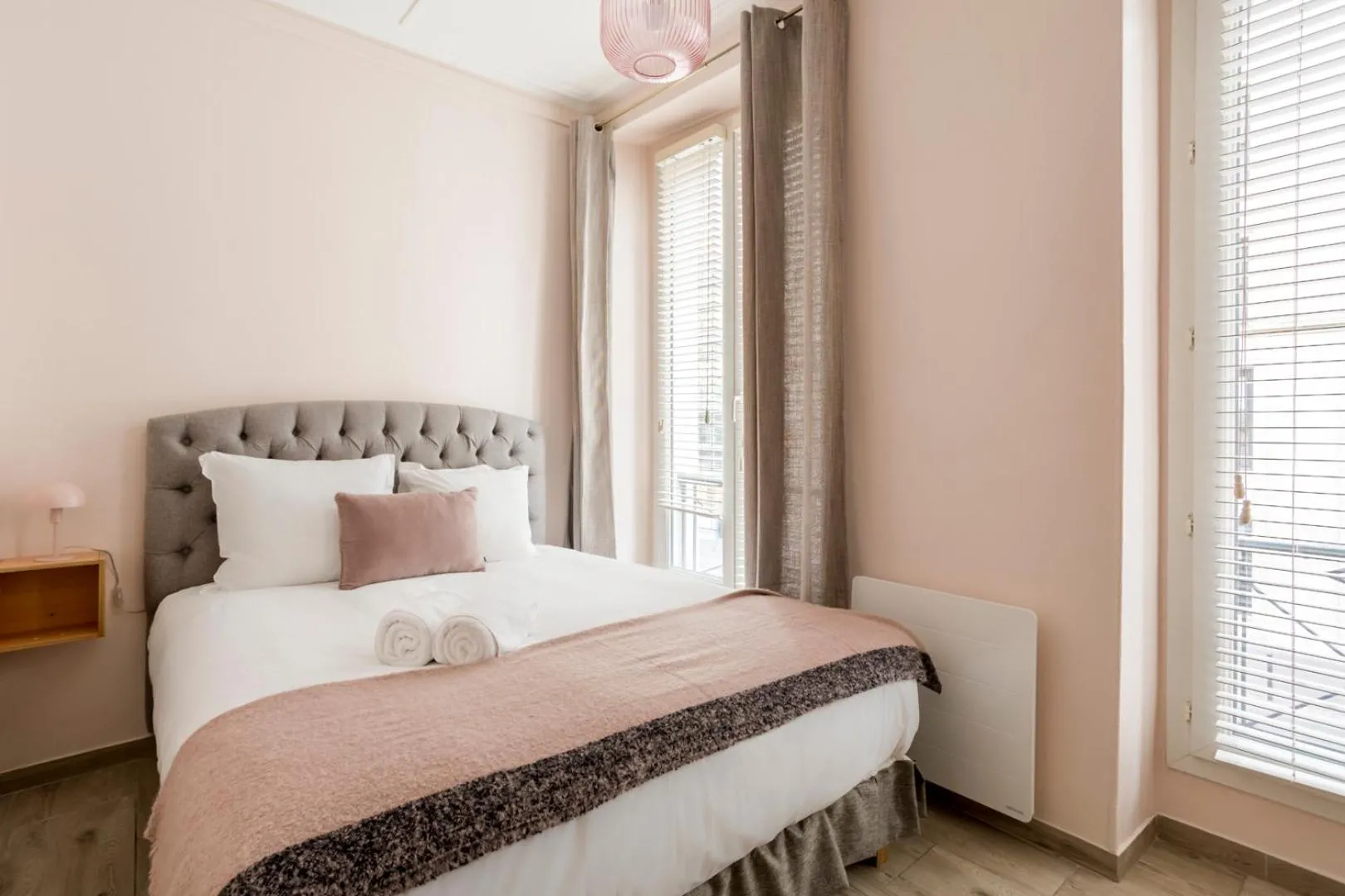Bed in Reva Suites