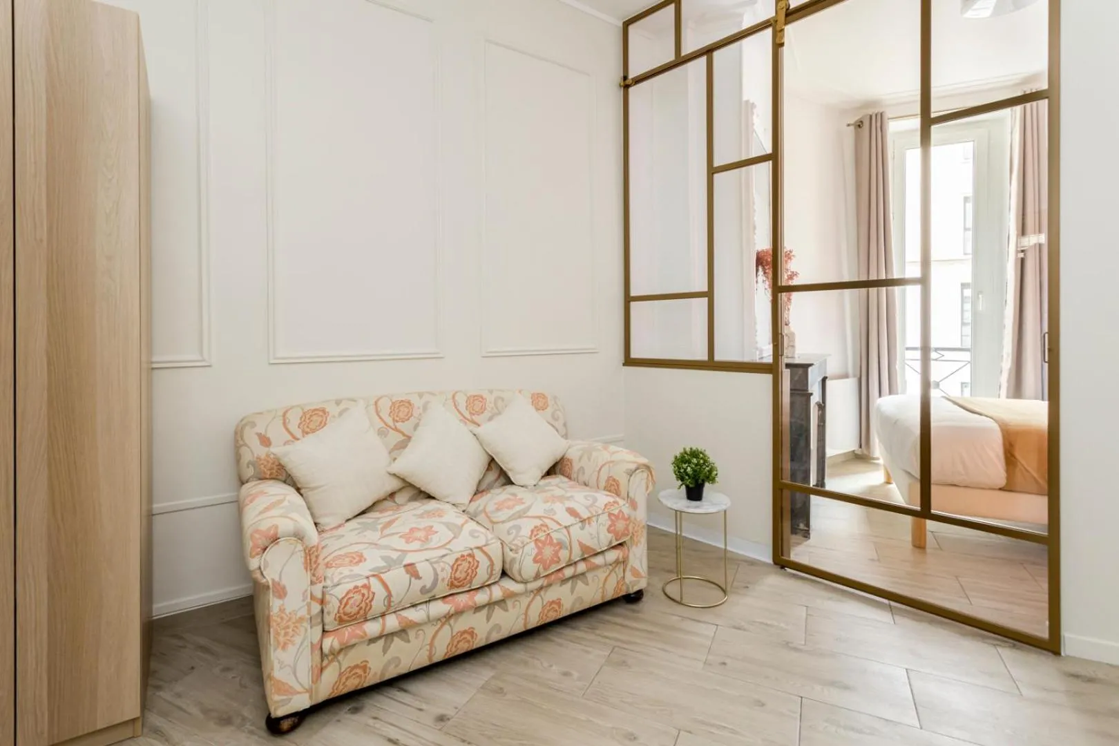 Living room in Reva Suites