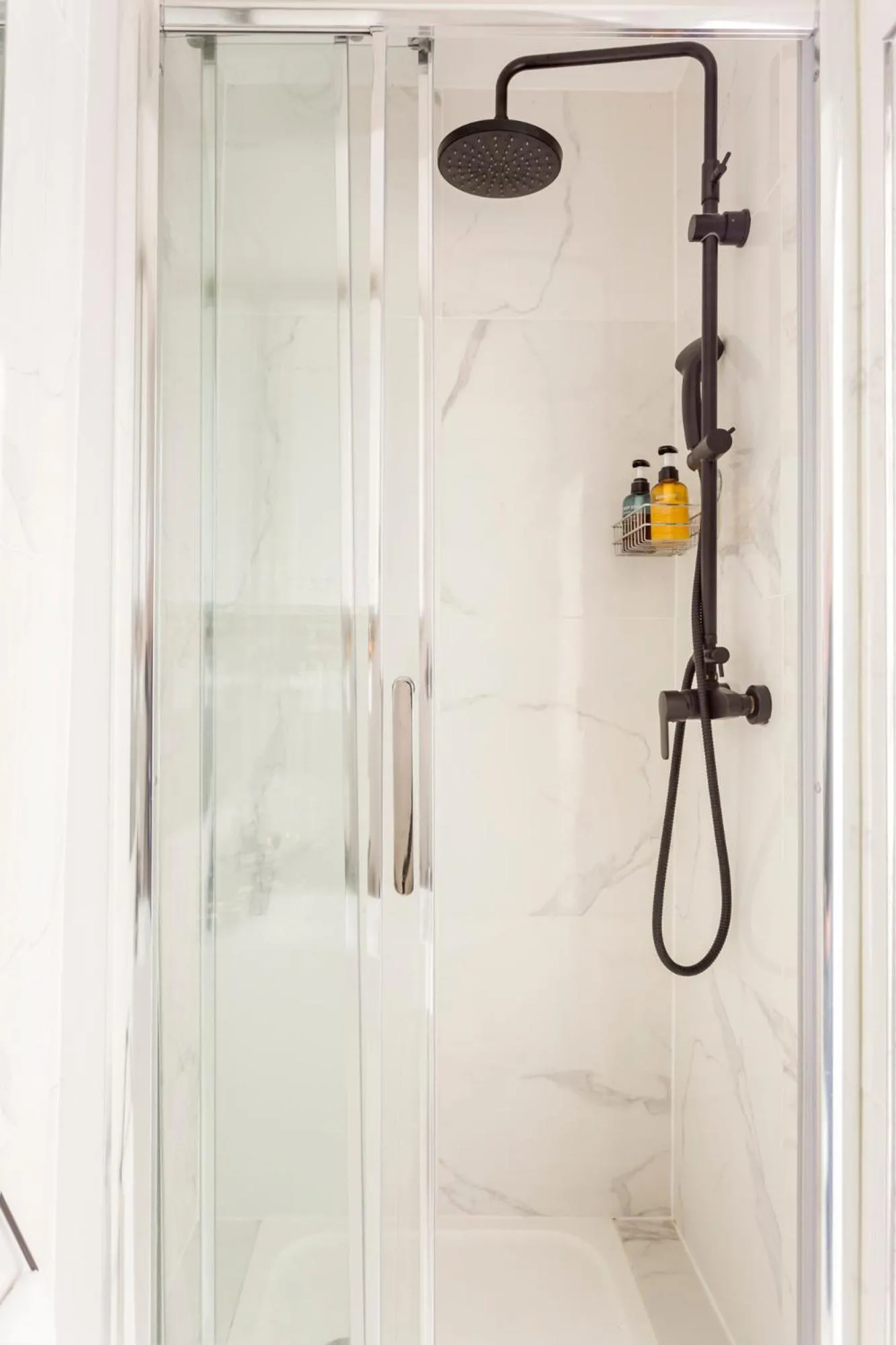 Shower in Reva Suites