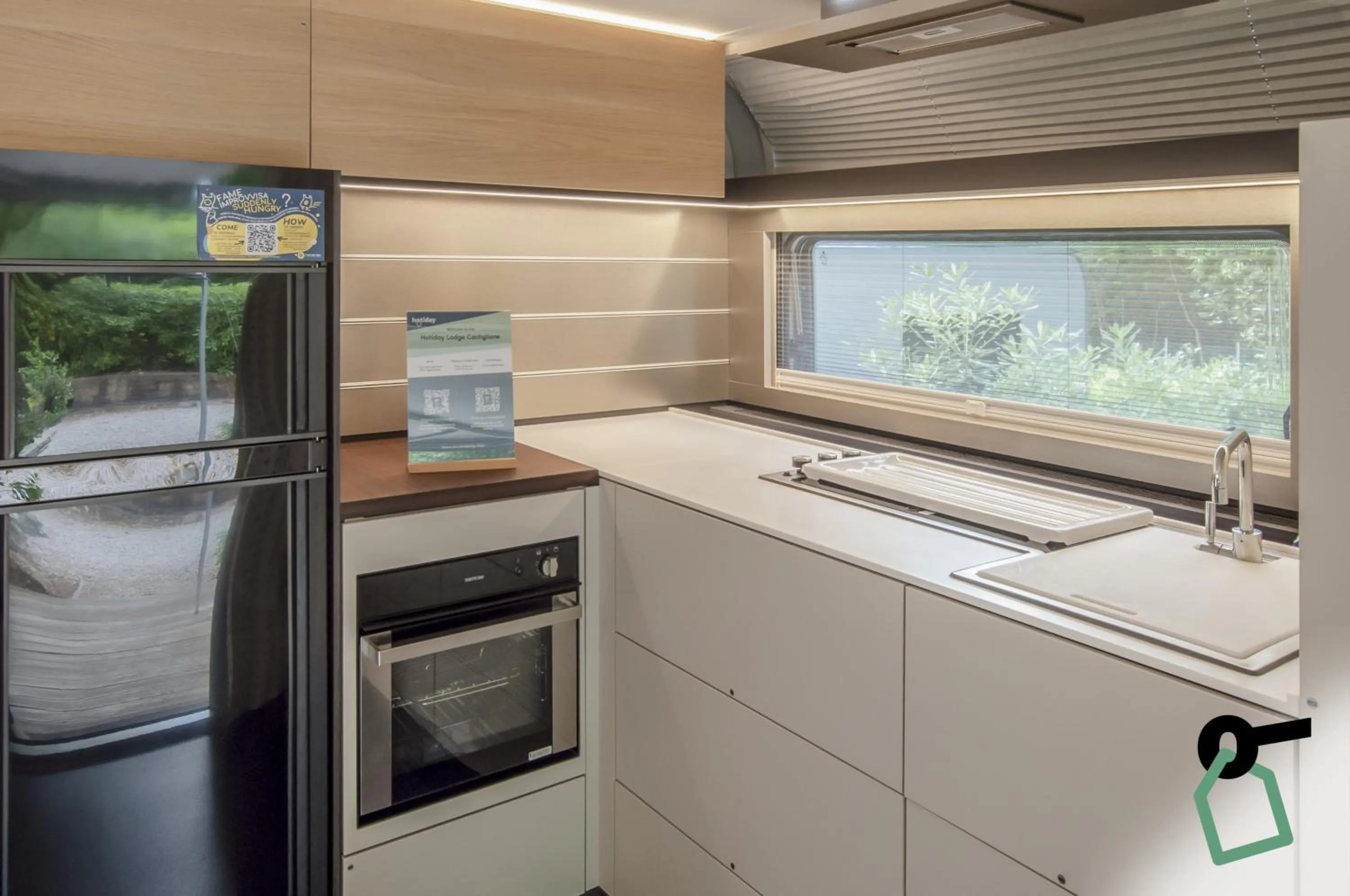 Kitchen or kitchenette in HOTIDAY Lodge Castiglione