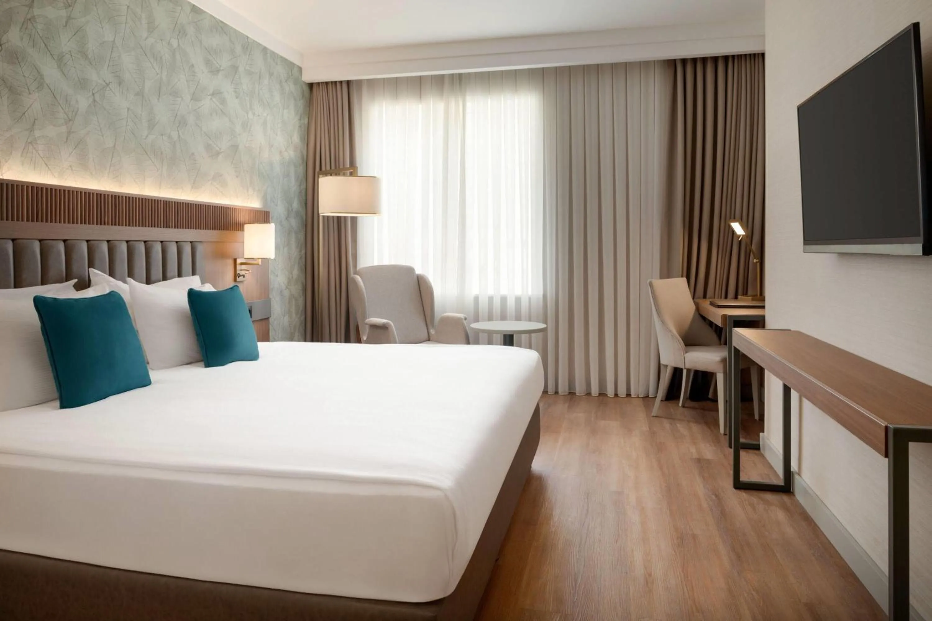 Photo of the whole room, Bed in Ramada Encore by Wyndham Konya Karatay