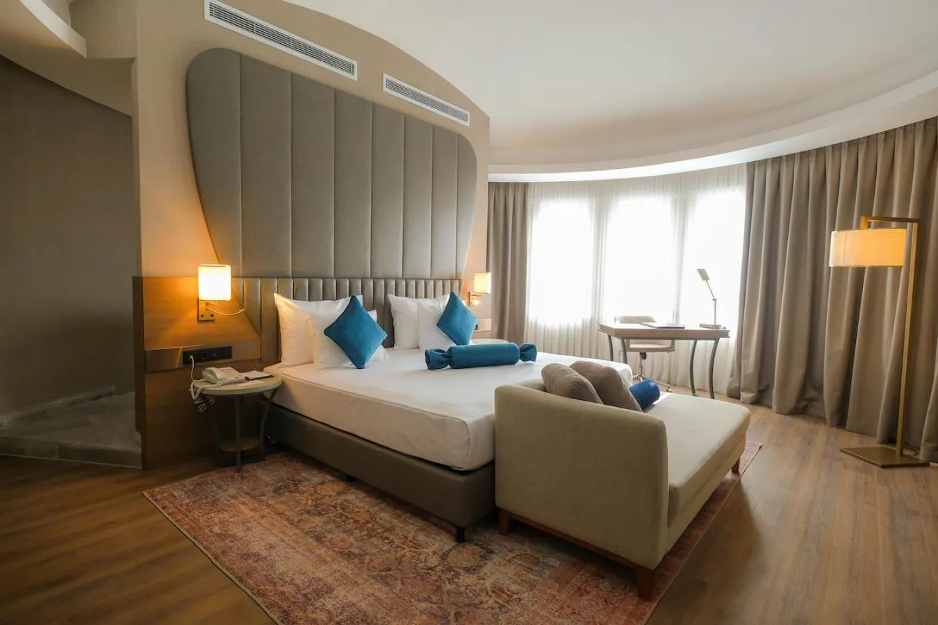 Photo of the whole room, Bed in Ramada Encore by Wyndham Konya Karatay