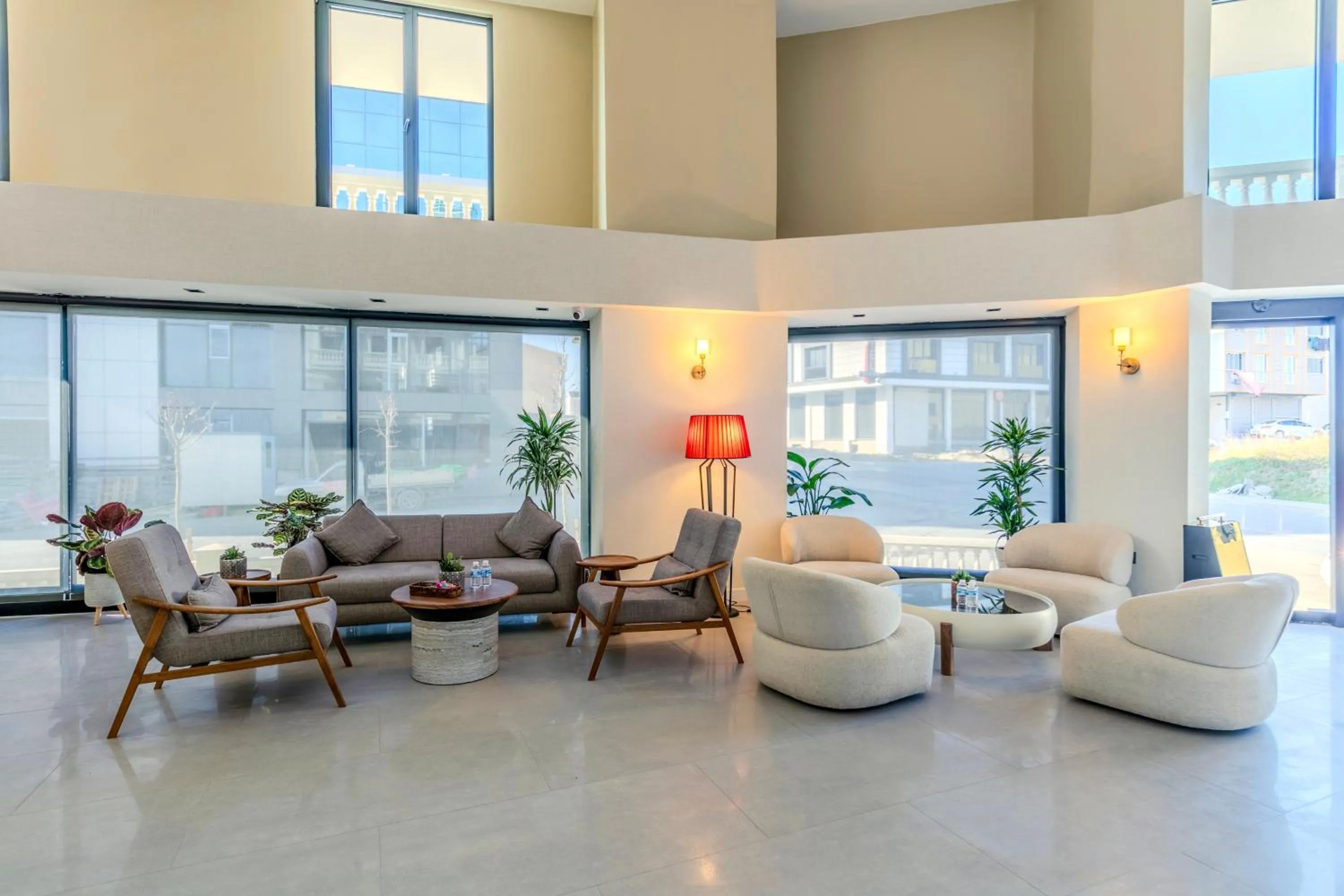 Lobby or reception in Nenessa Airport Hotel