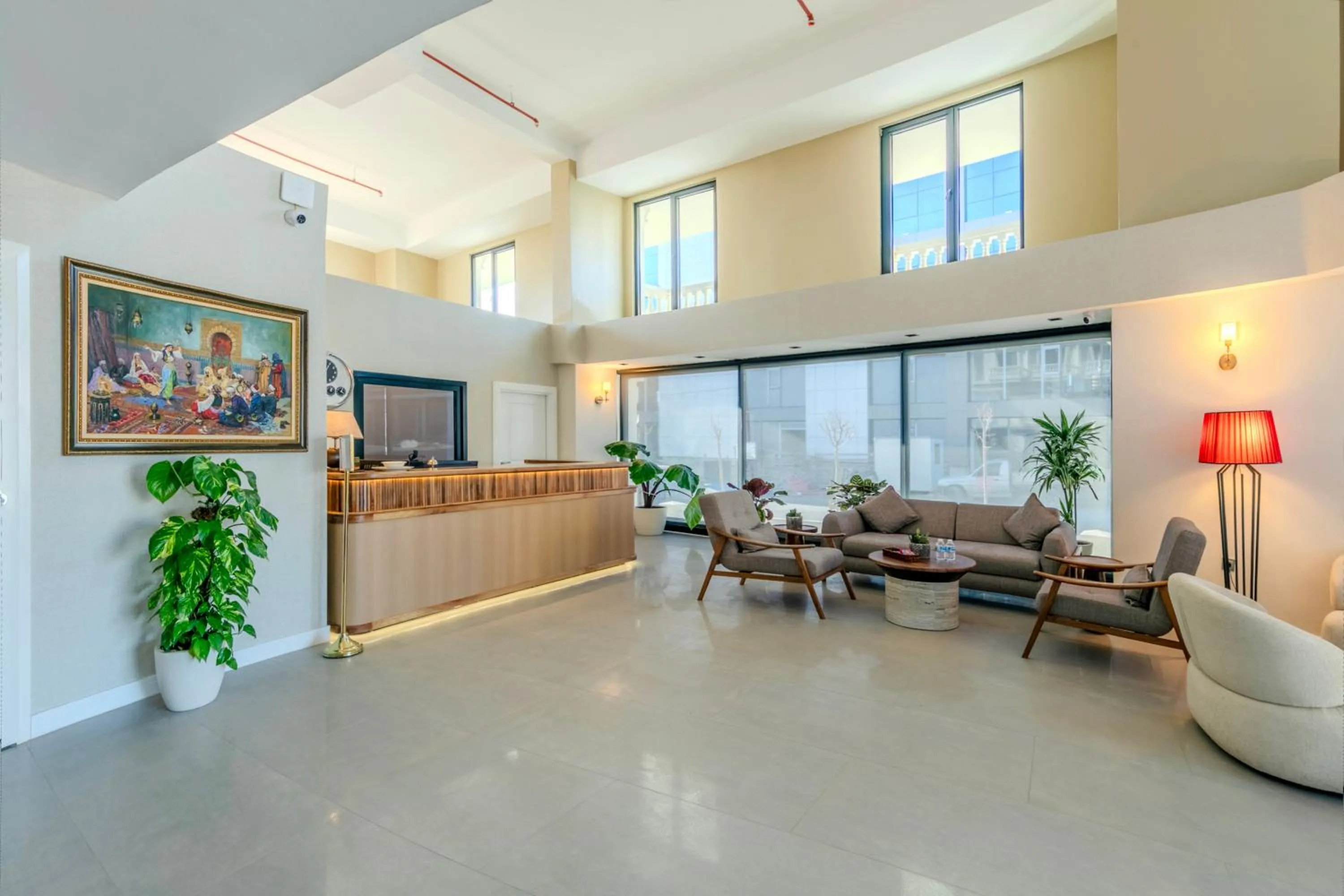 Living room in Nenessa Airport Hotel