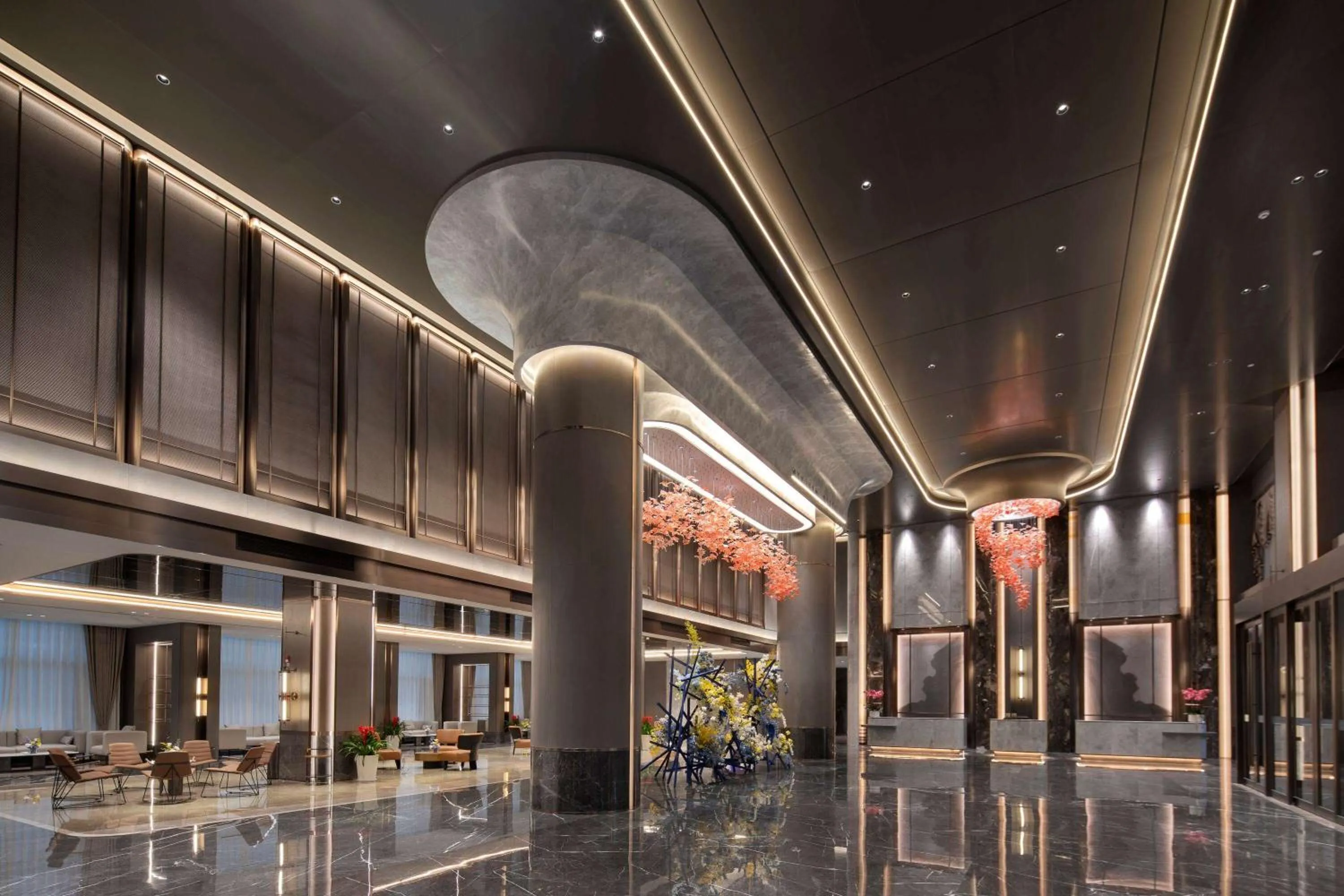 Lobby or reception in Wyndham Qujing Luliang