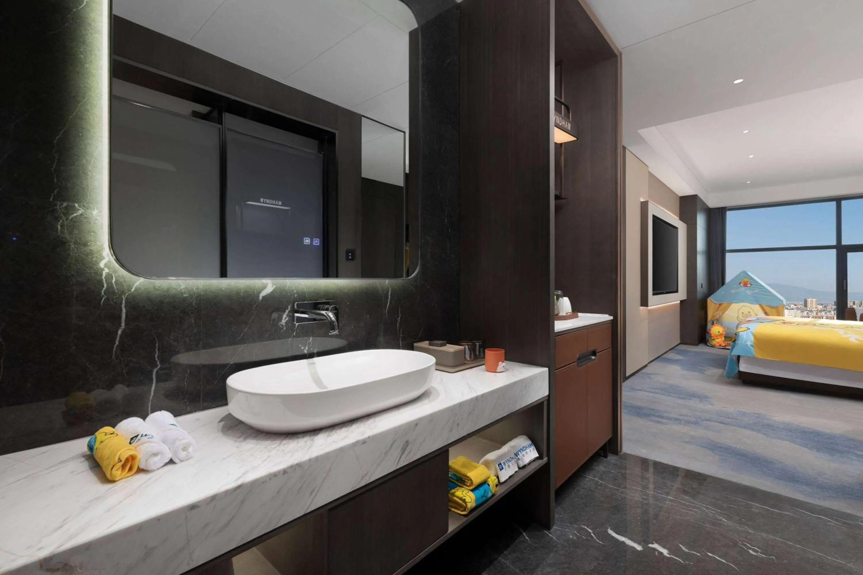 Bathroom in Wyndham Qujing Luliang