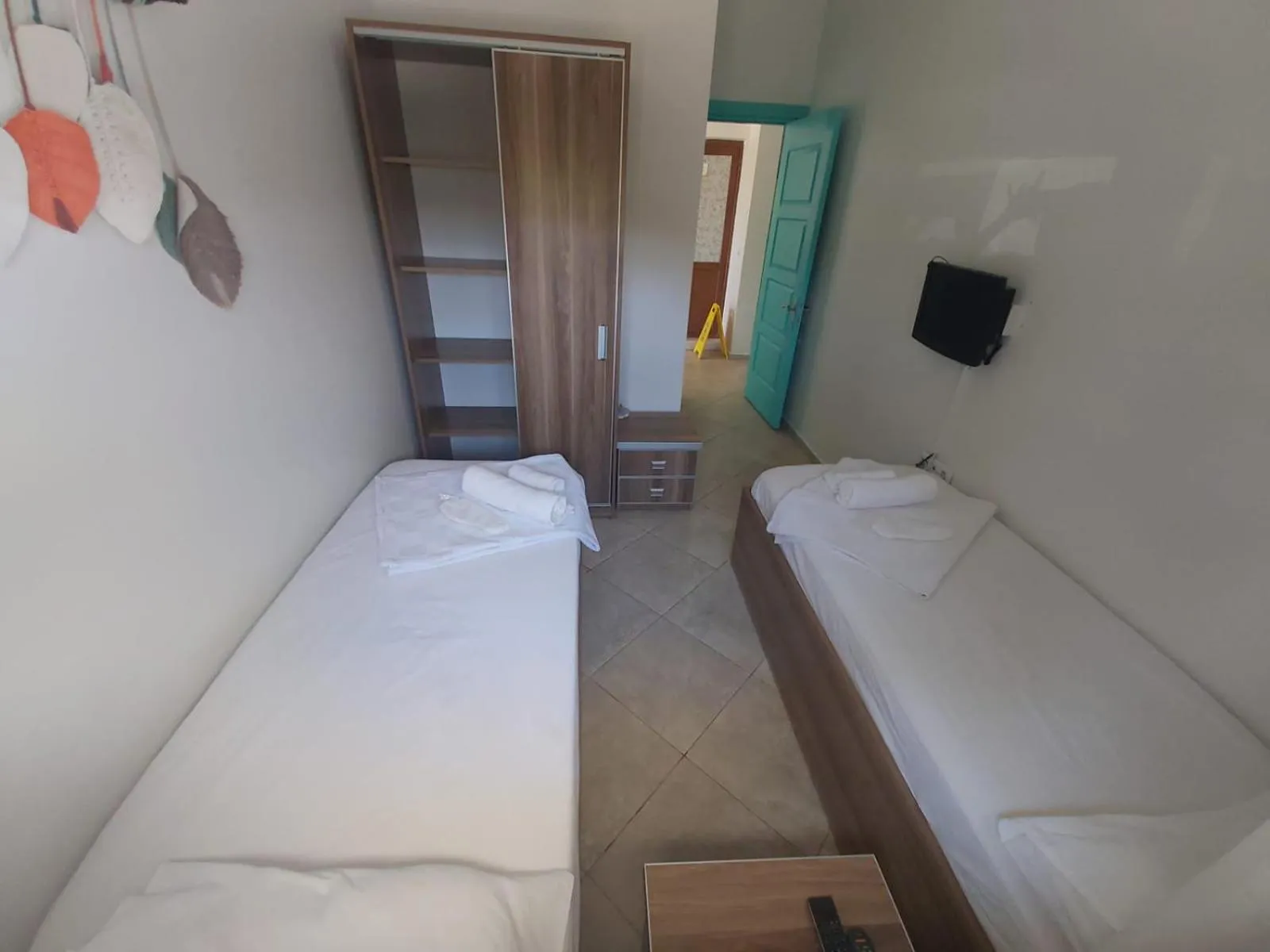 Bed in Foça Mint Hotel