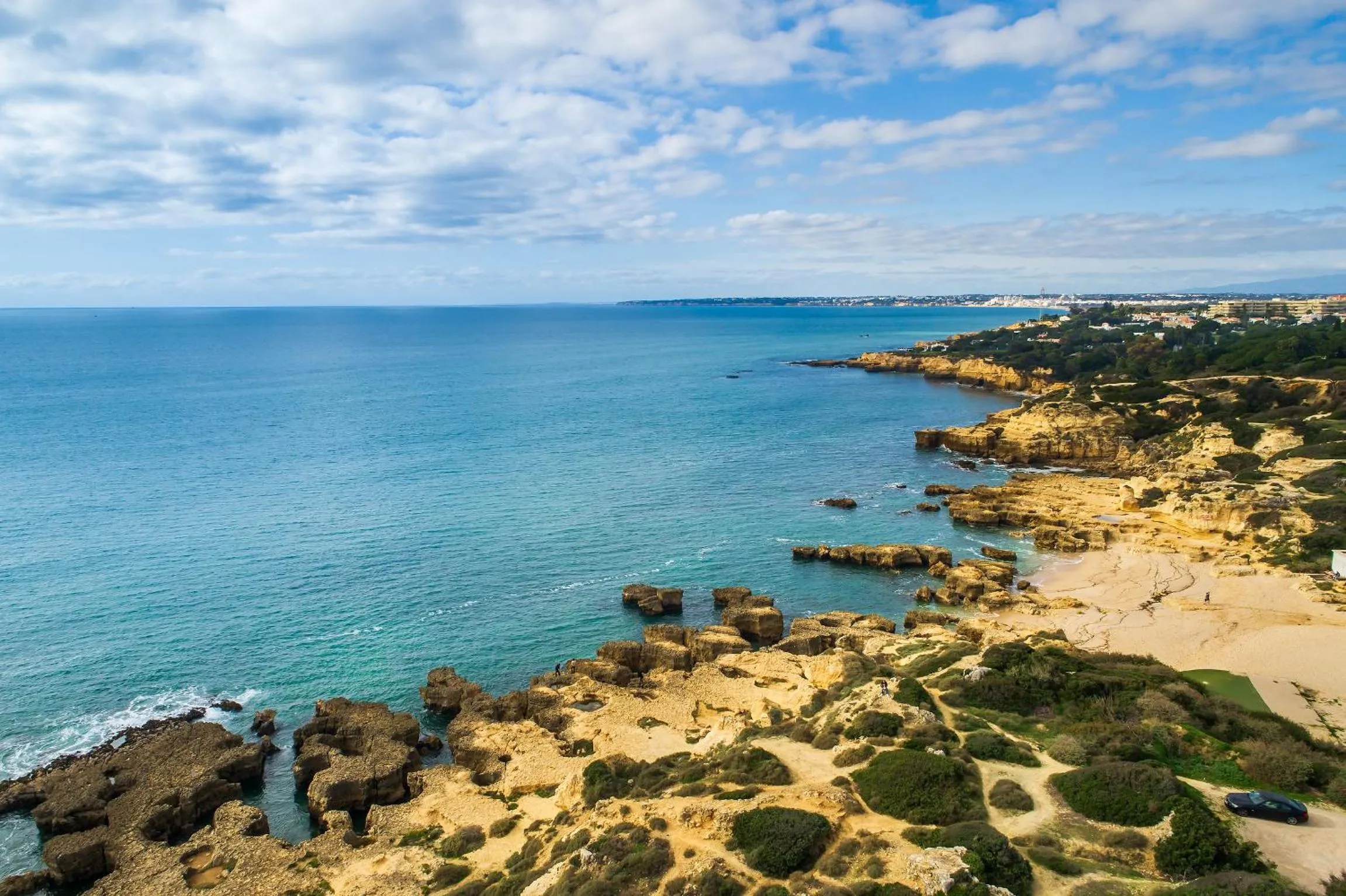 Beach in Castelo Suites Hotel