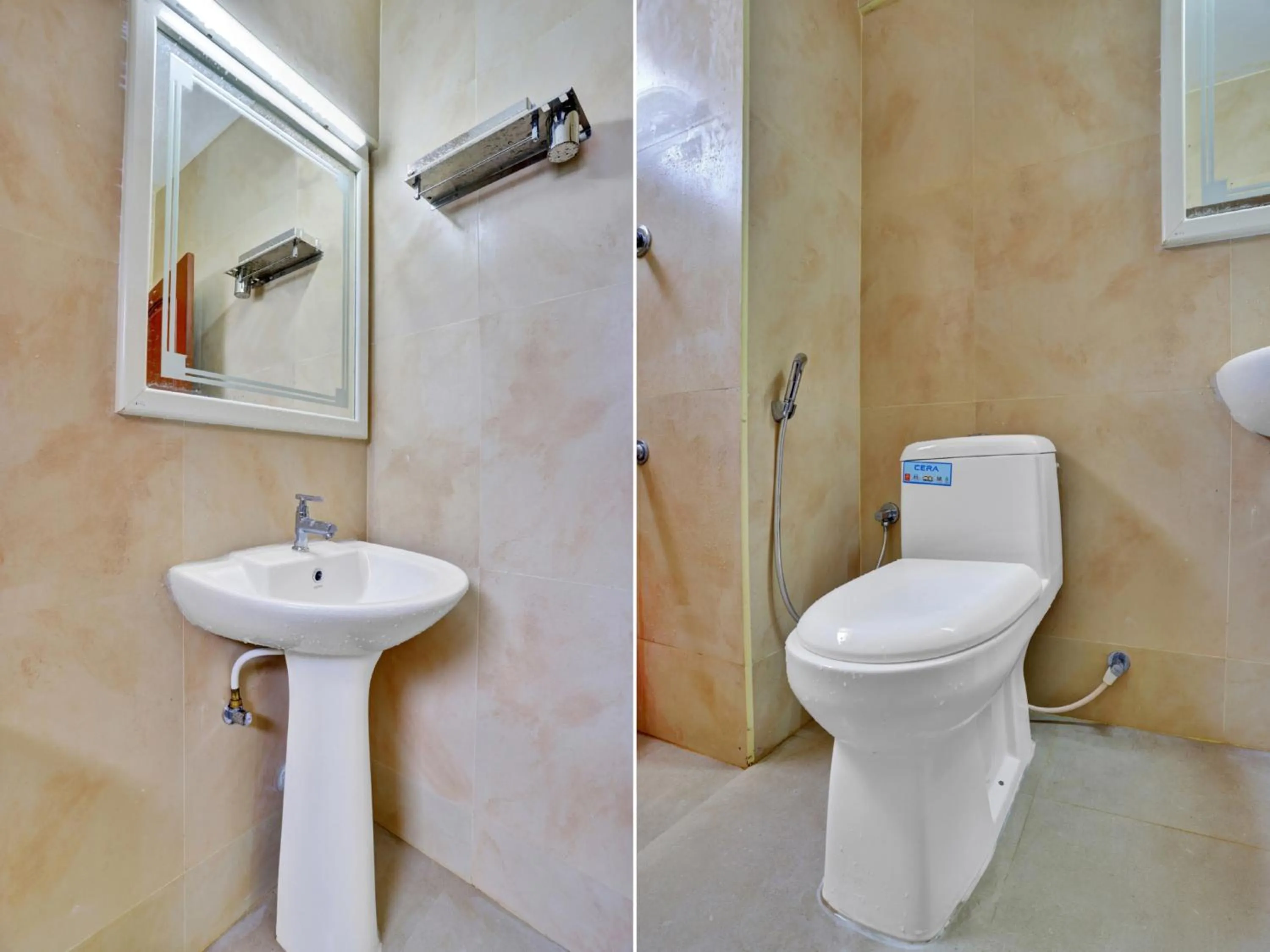 Bathroom in Family Castle Hotel