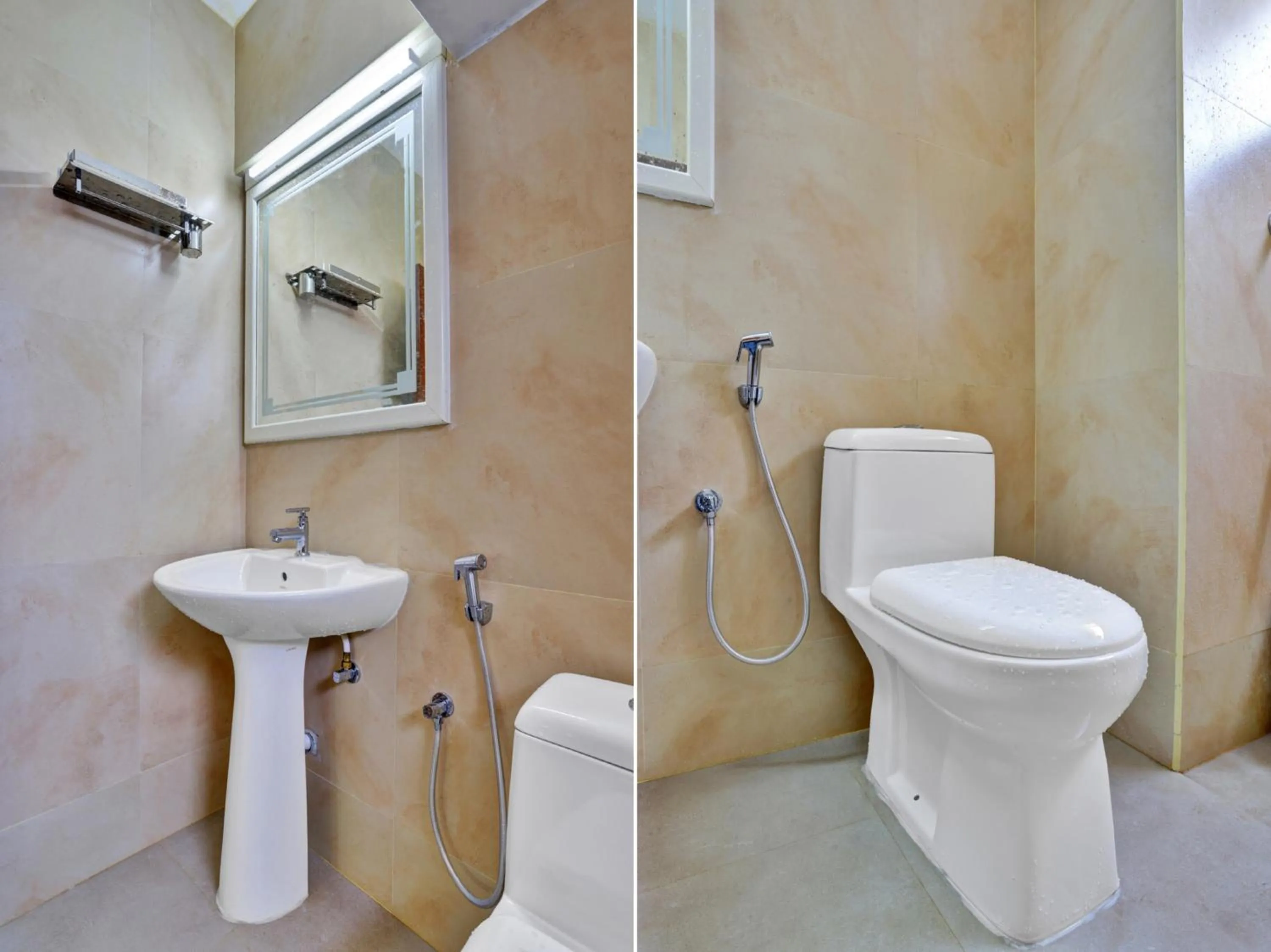 Bathroom in Family Castle Hotel