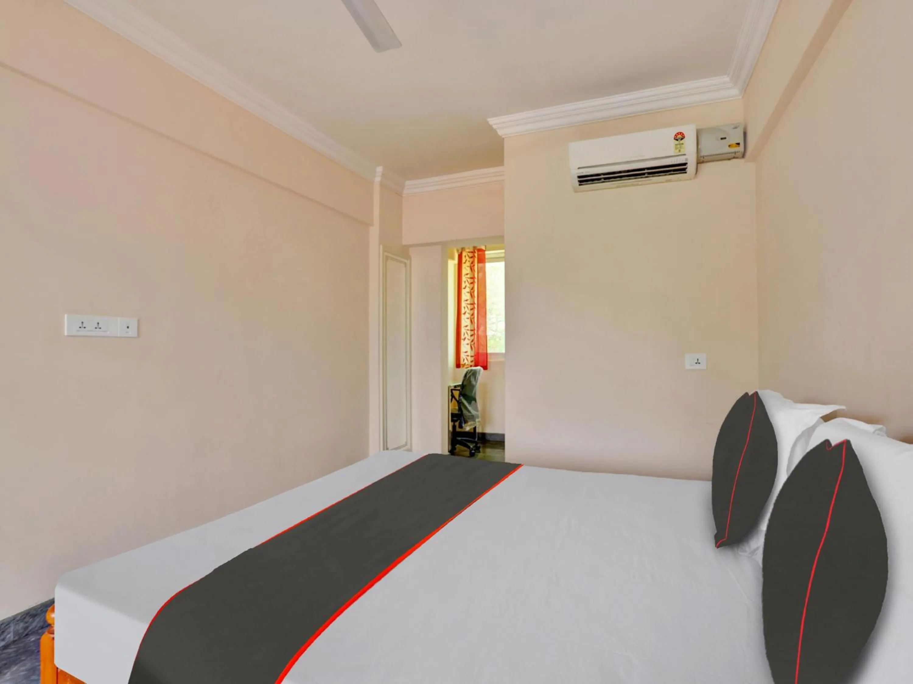 Bed in Family Castle Hotel