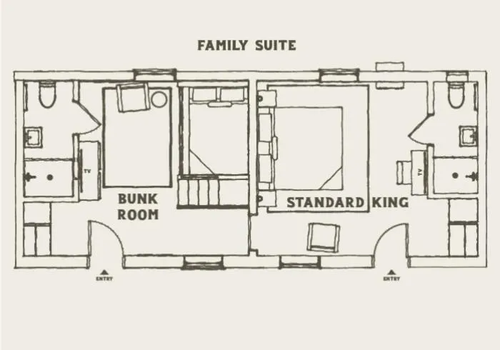 Floor plan in Rochambeau Roadside Inn