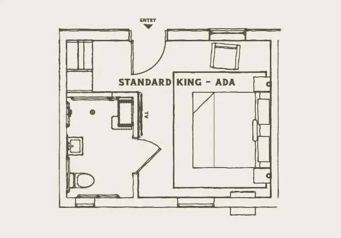 Floor plan in Rochambeau Roadside Inn
