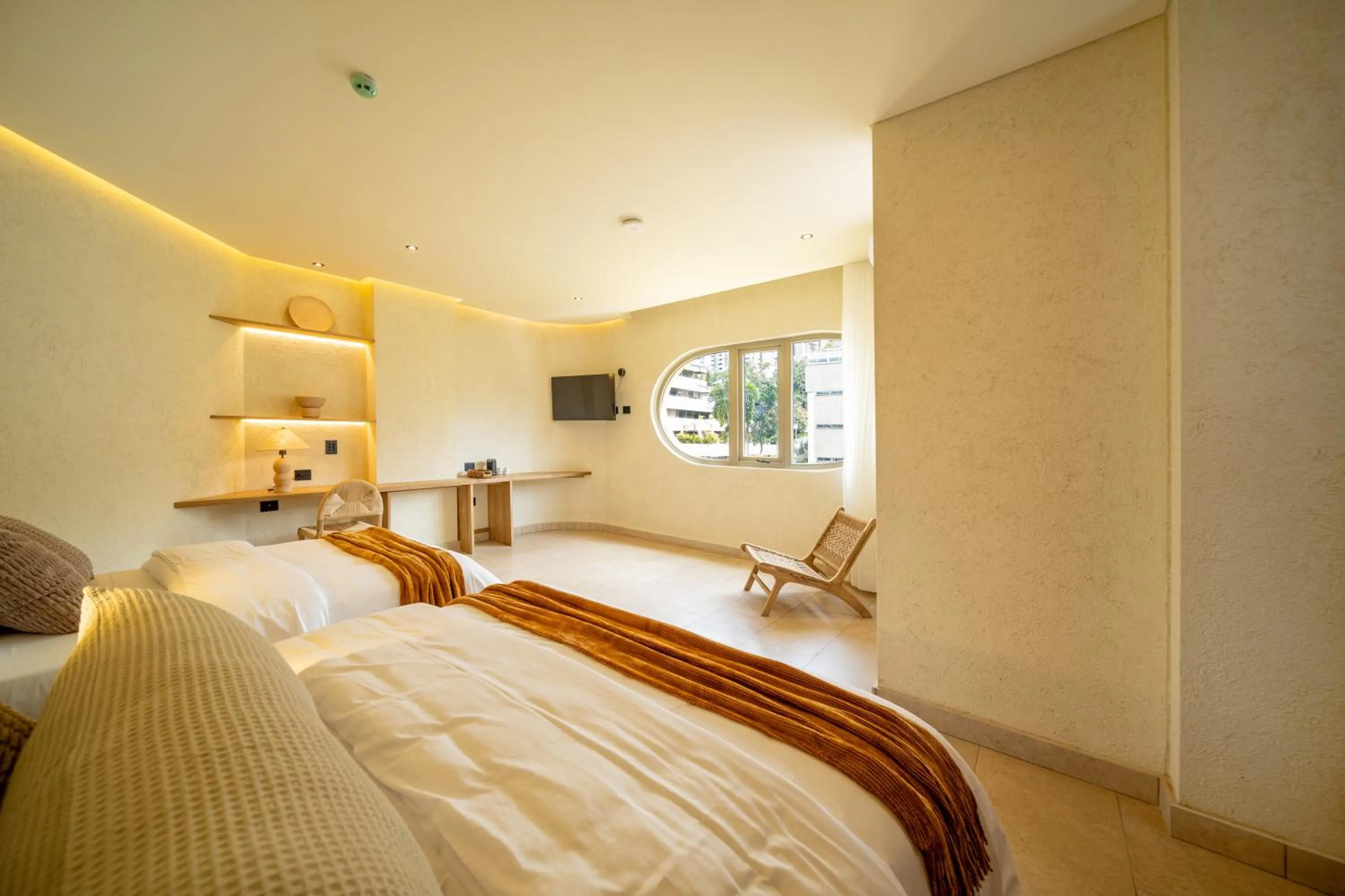 Photo of the whole room, Bed in Moabi Hotel