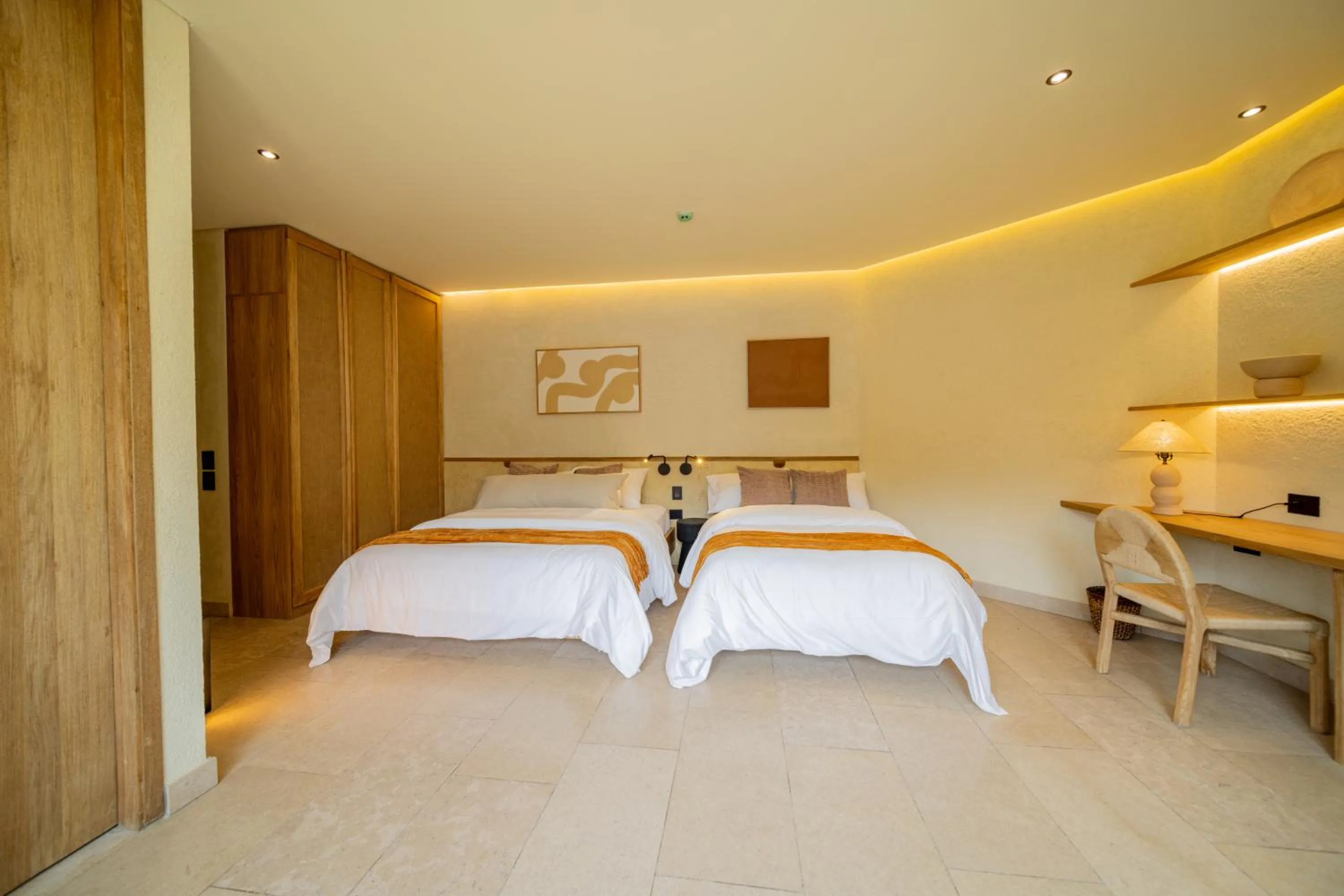 Photo of the whole room, Bed in Moabi Hotel