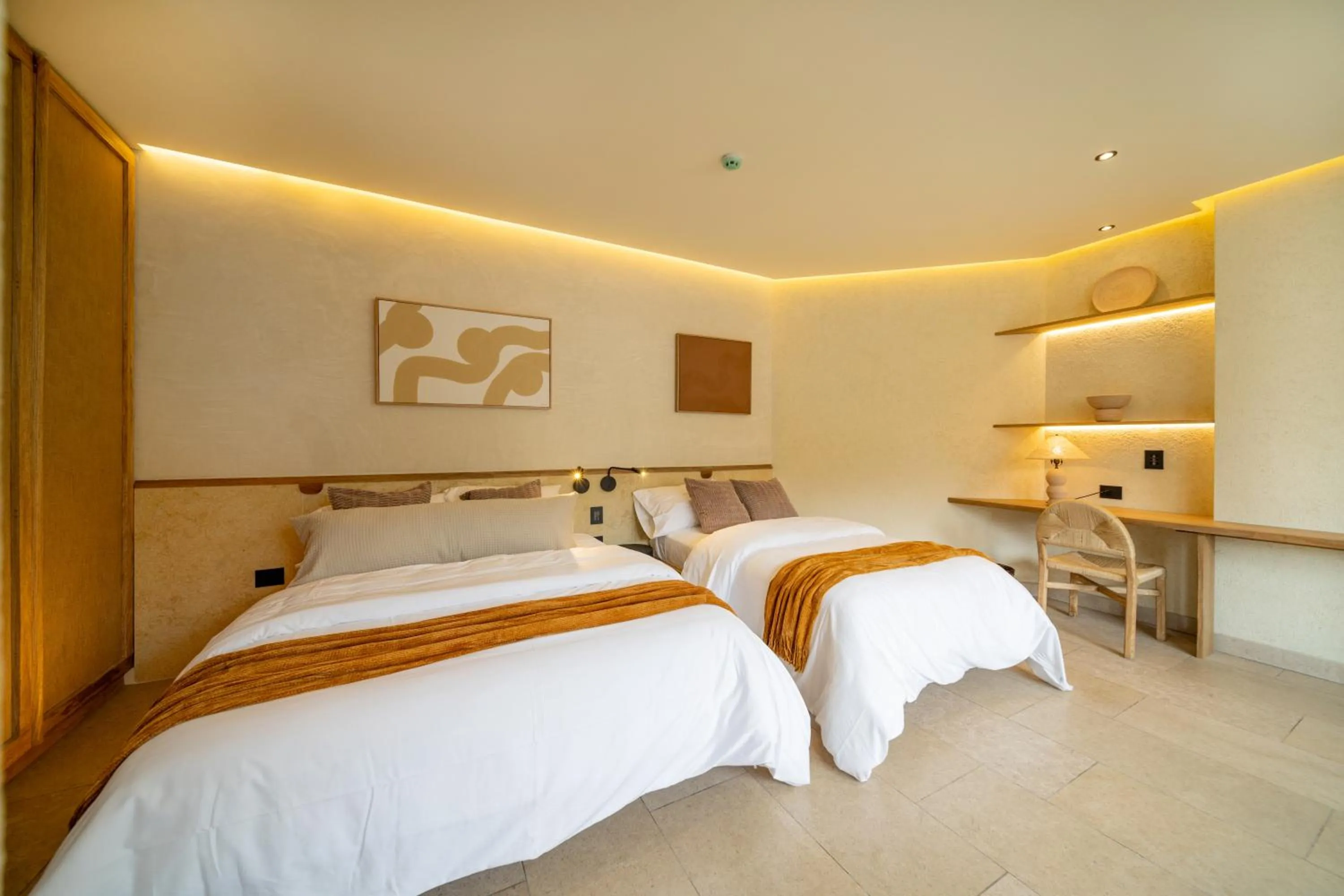 Photo of the whole room, Bed in Moabi Hotel