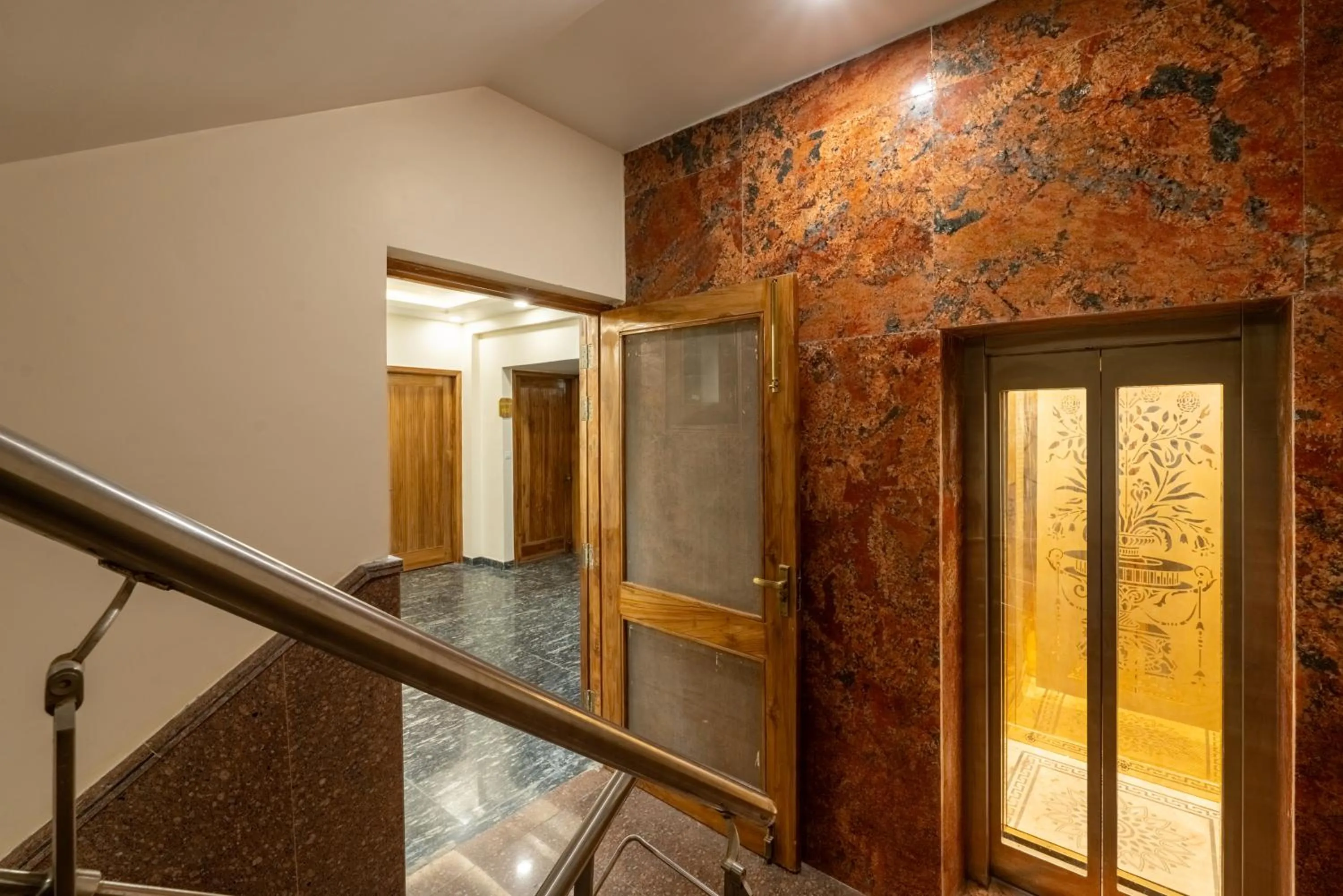 Property building in Lime Tree Hotel & One Bed Room Serviced Apartment Nearby Noida Sector 50 Metro & Medanta Hospital with Party Venue