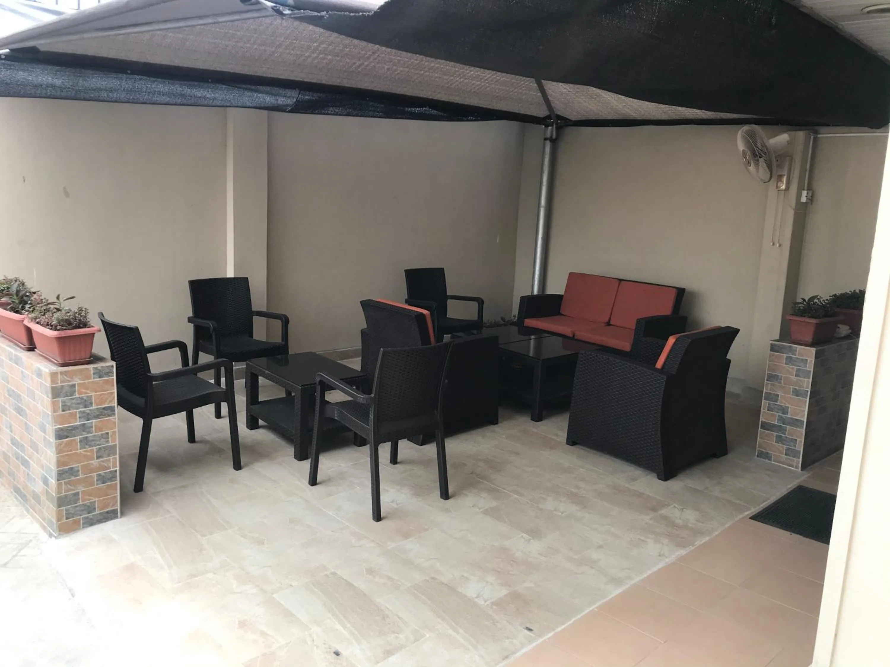 Patio in Adis Hotels Ibadan