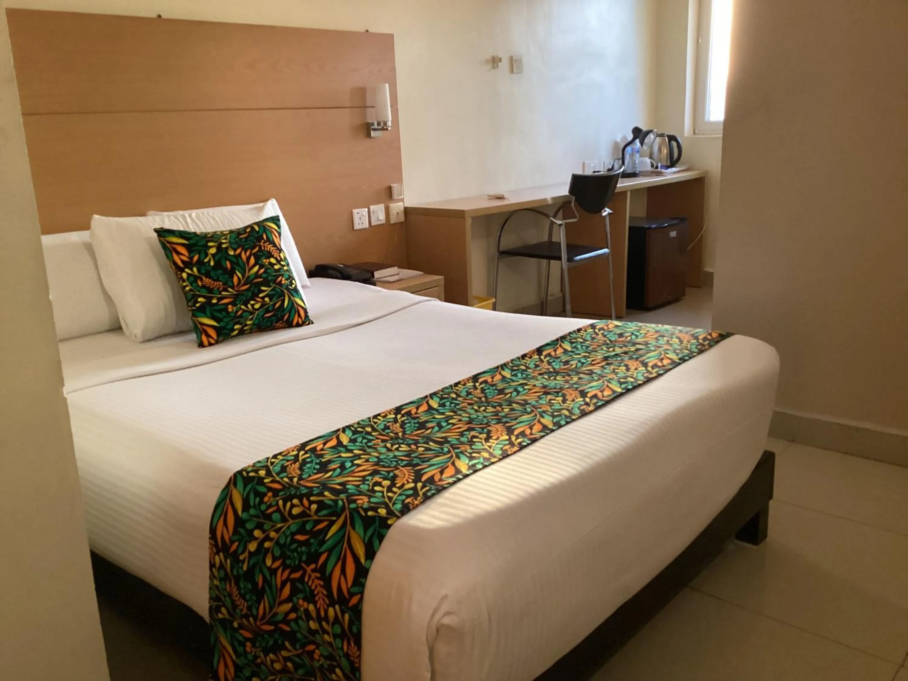 Bed in Adis Hotels Ibadan
