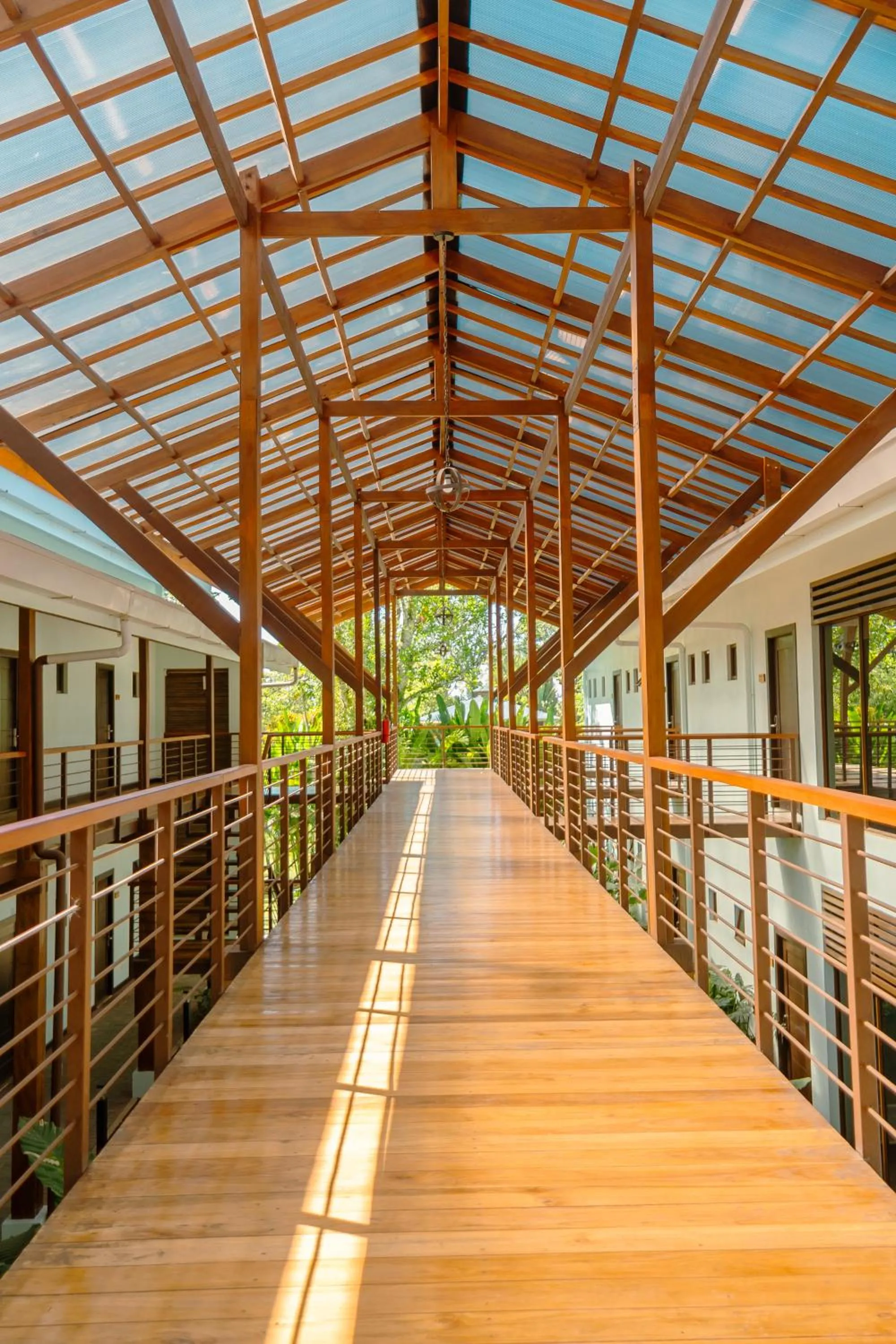 Facade/entrance in Bungalows Beachfront Hotel