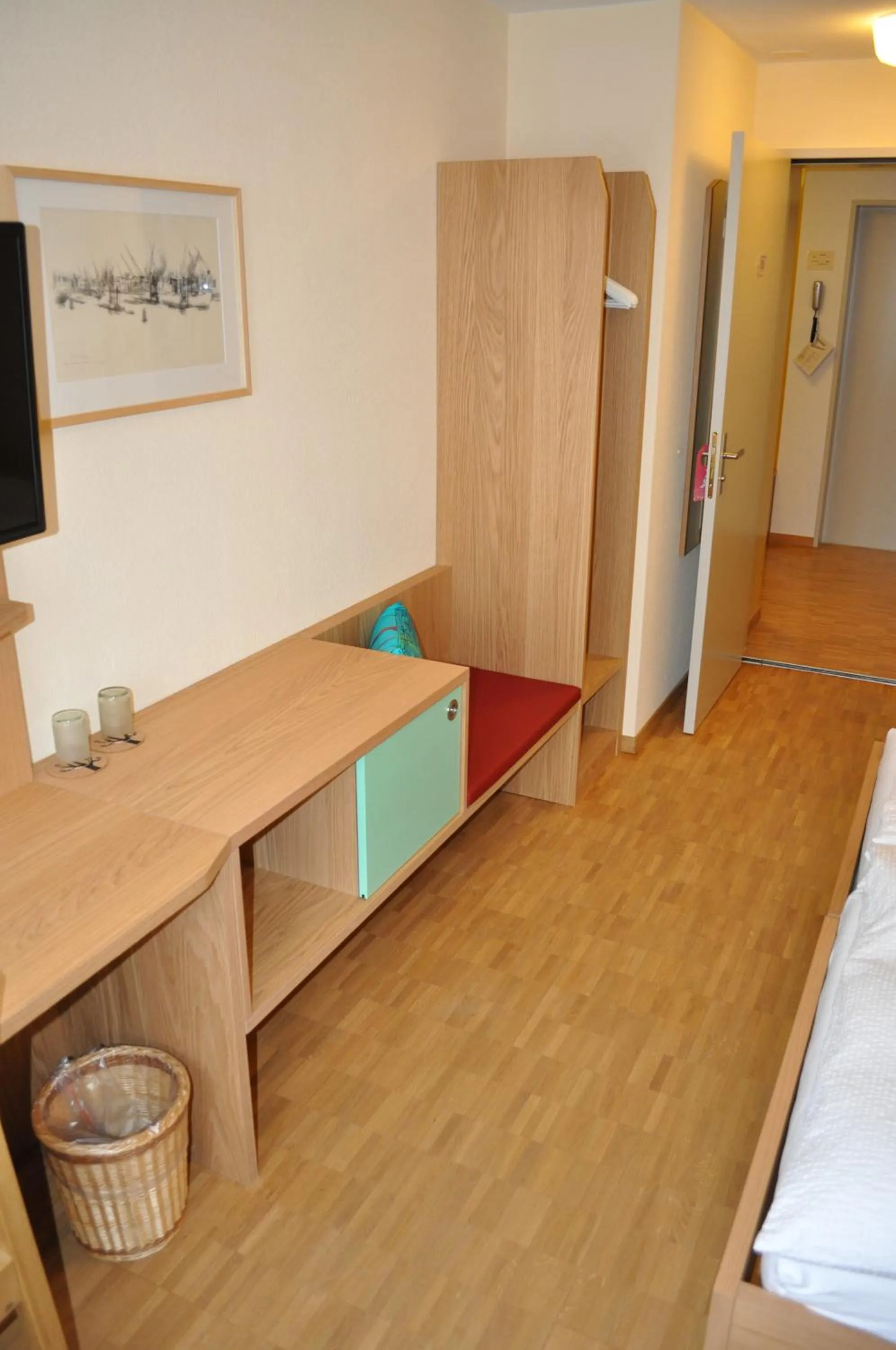 Bedroom, Bed in Restaurant Hotel Rüttihubelbad