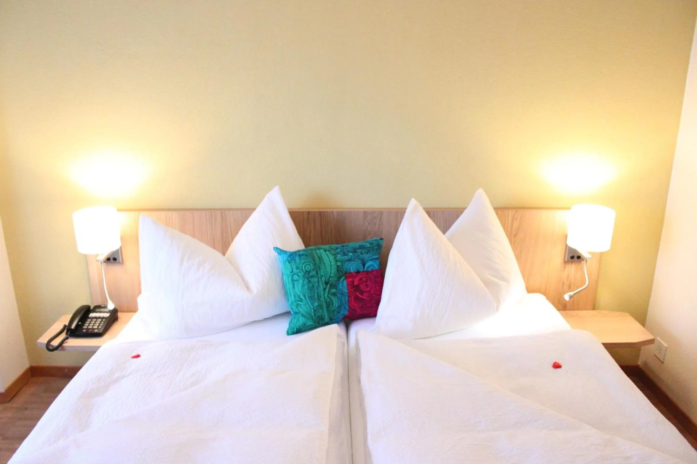 Bedroom, Bed in Restaurant Hotel Rüttihubelbad