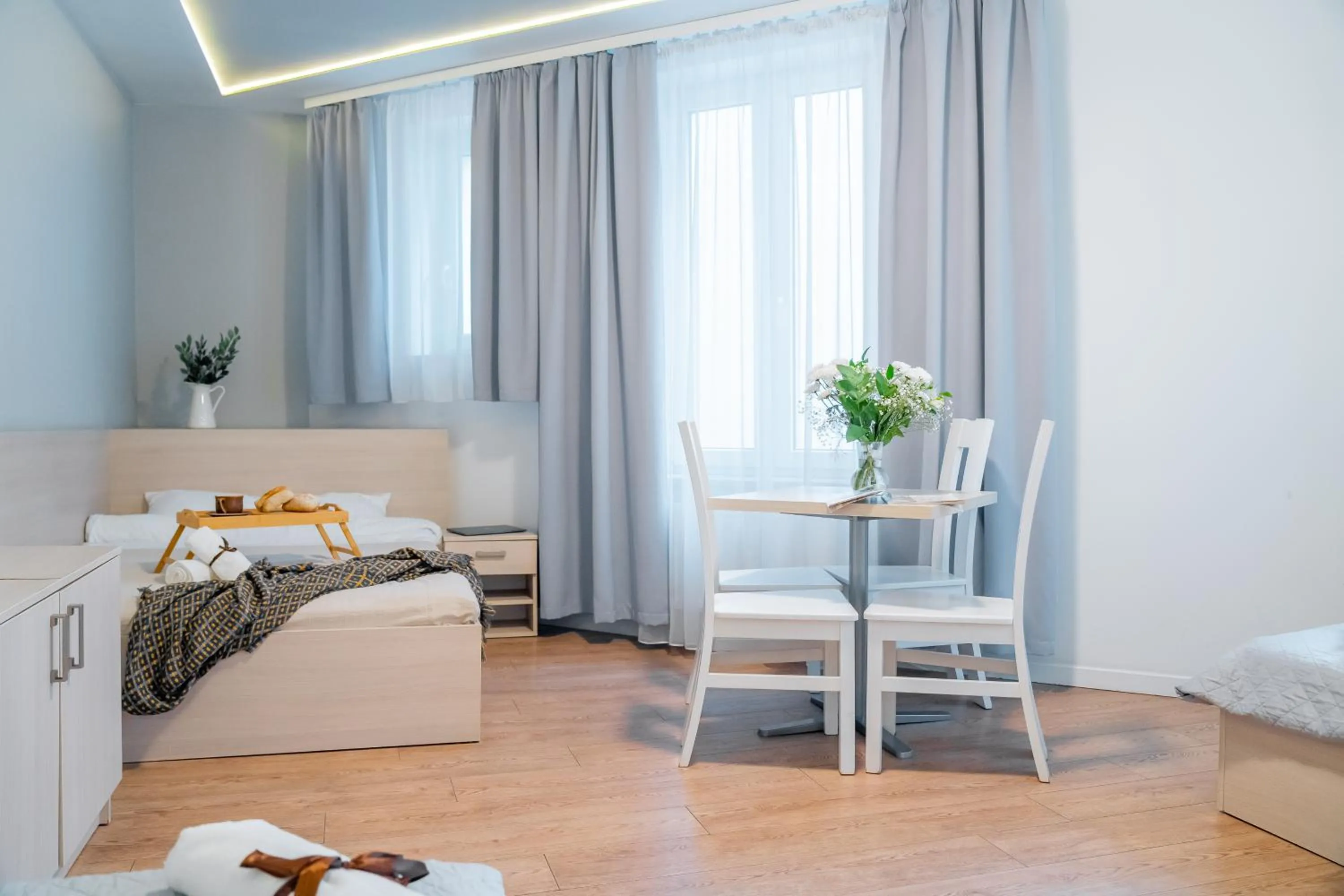 Bed in Apartamenty Platinia - komfortowe noclegi Kraków Stare Miasto