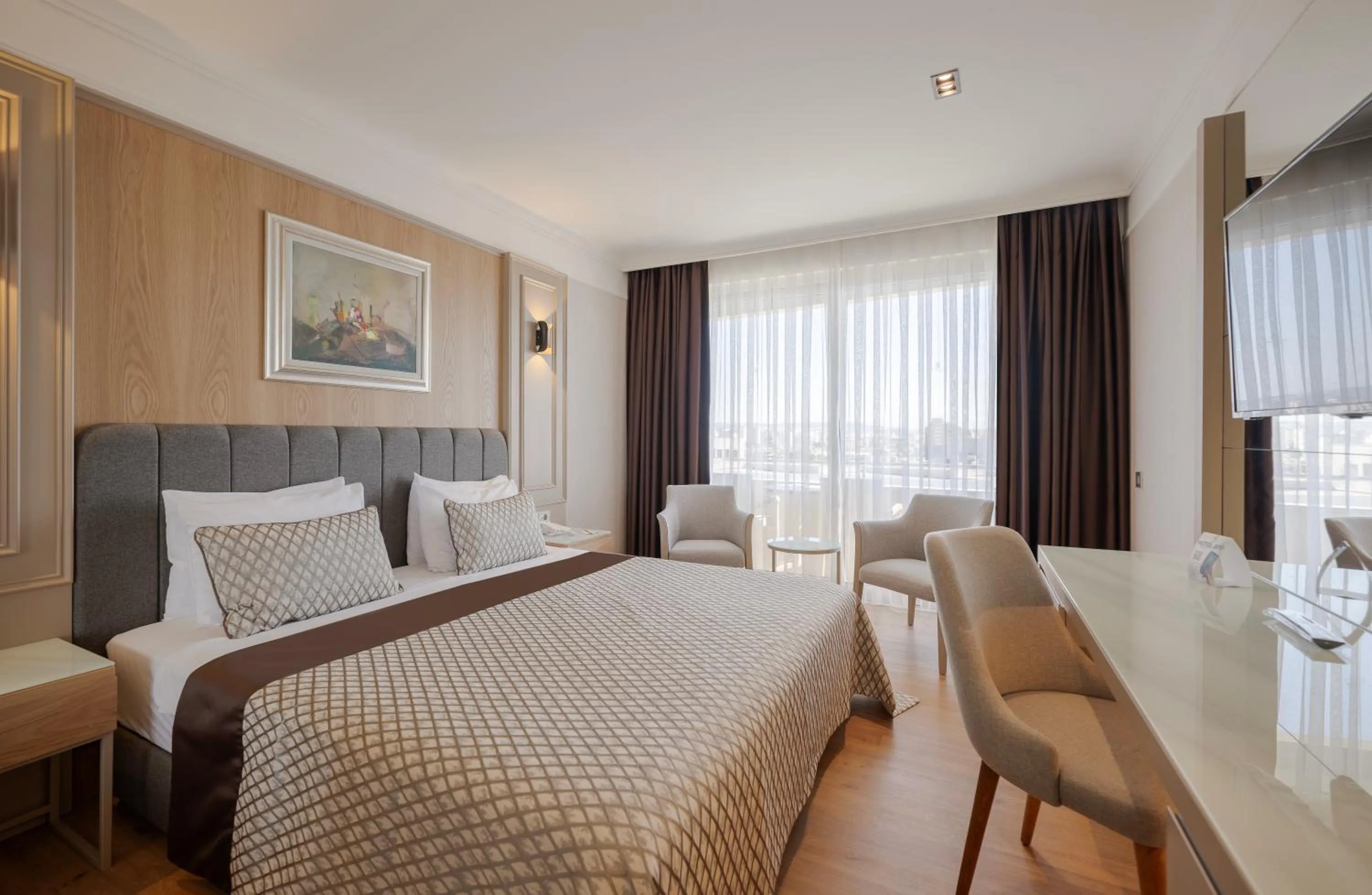 Photo of the whole room, Bed in Porto Bello Hotel Resort & Spa