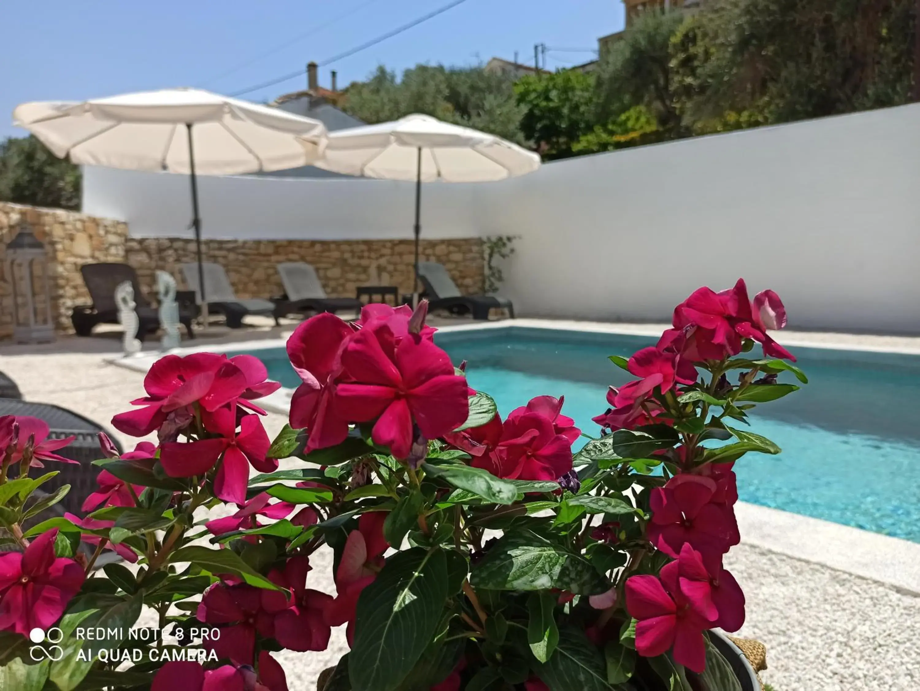 Swimming pool in Avra Swimming pool in Avra