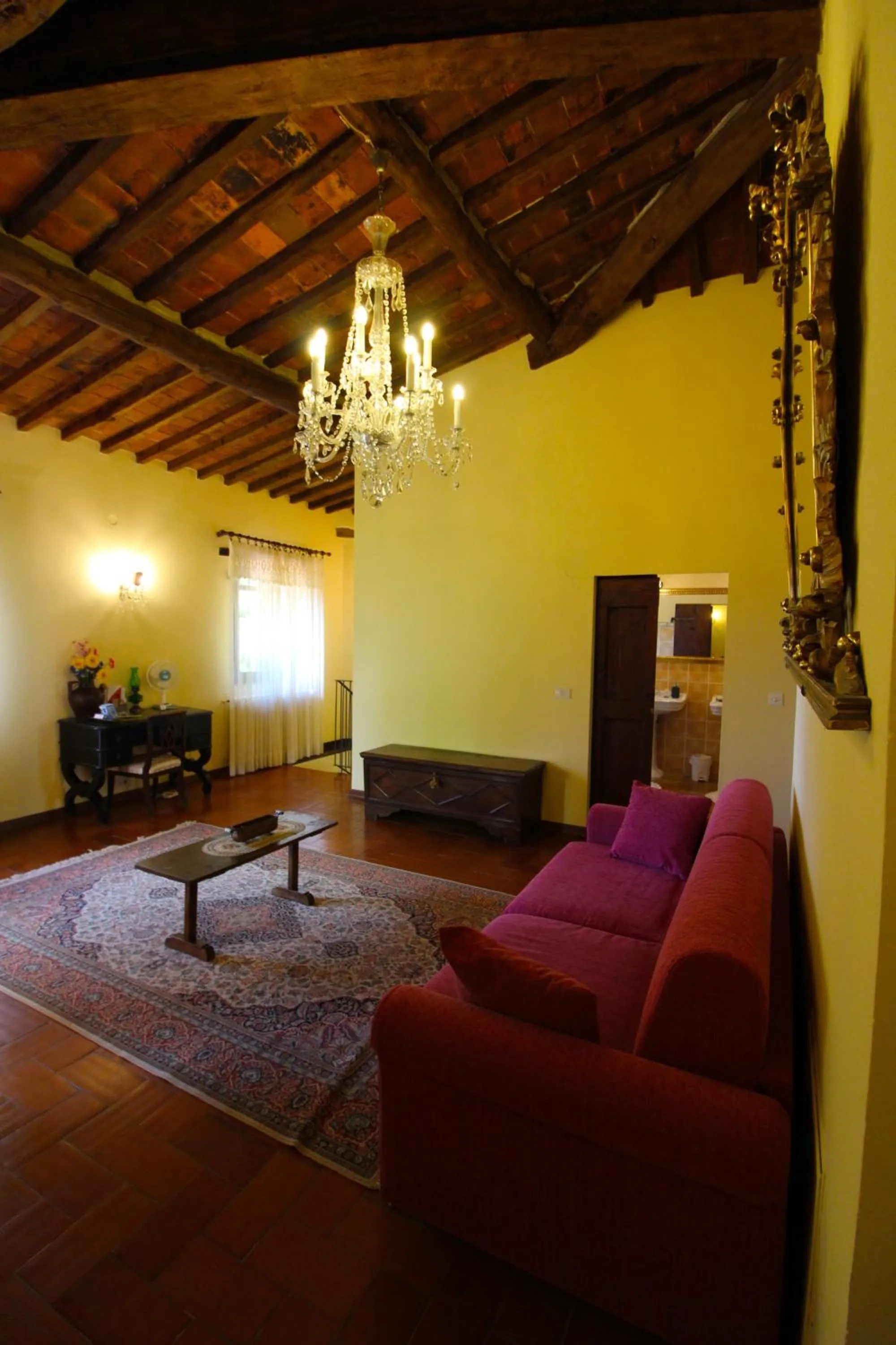 Living room in Villa Cecilia