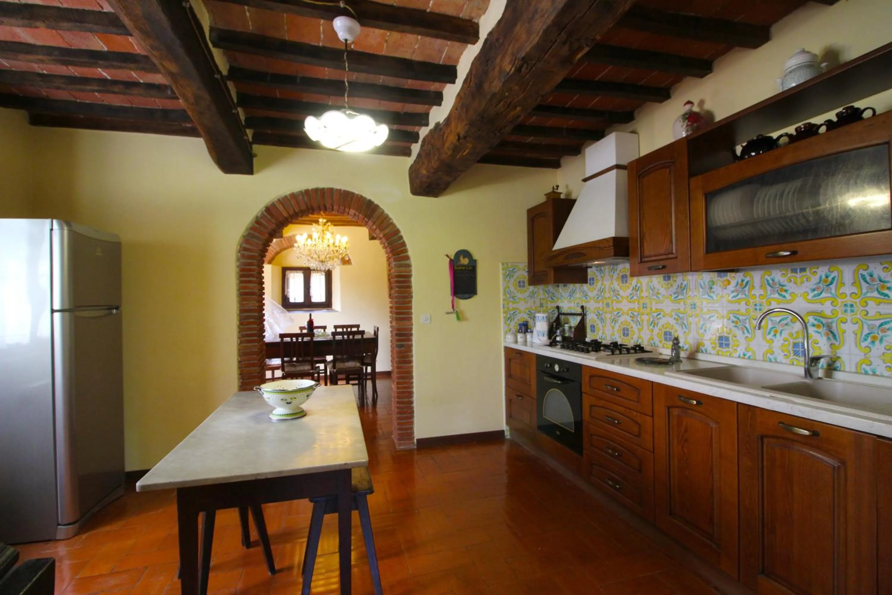 Kitchen or kitchenette in Villa Cecilia