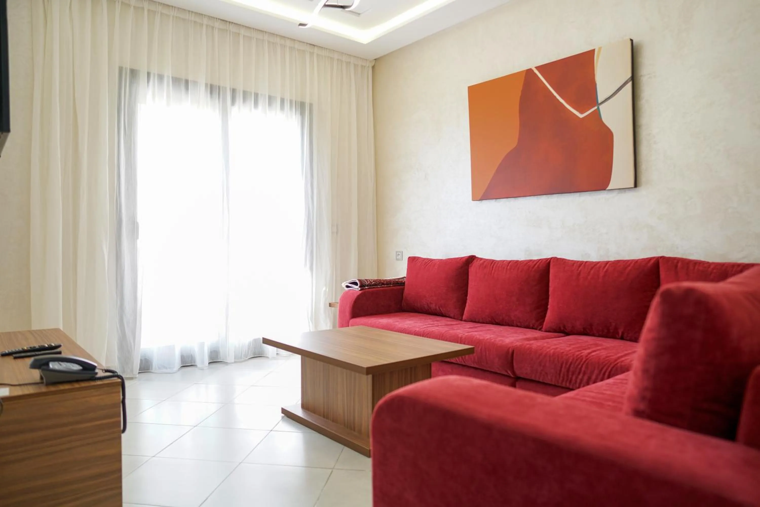 Living room in RIMAS Apparthôtel