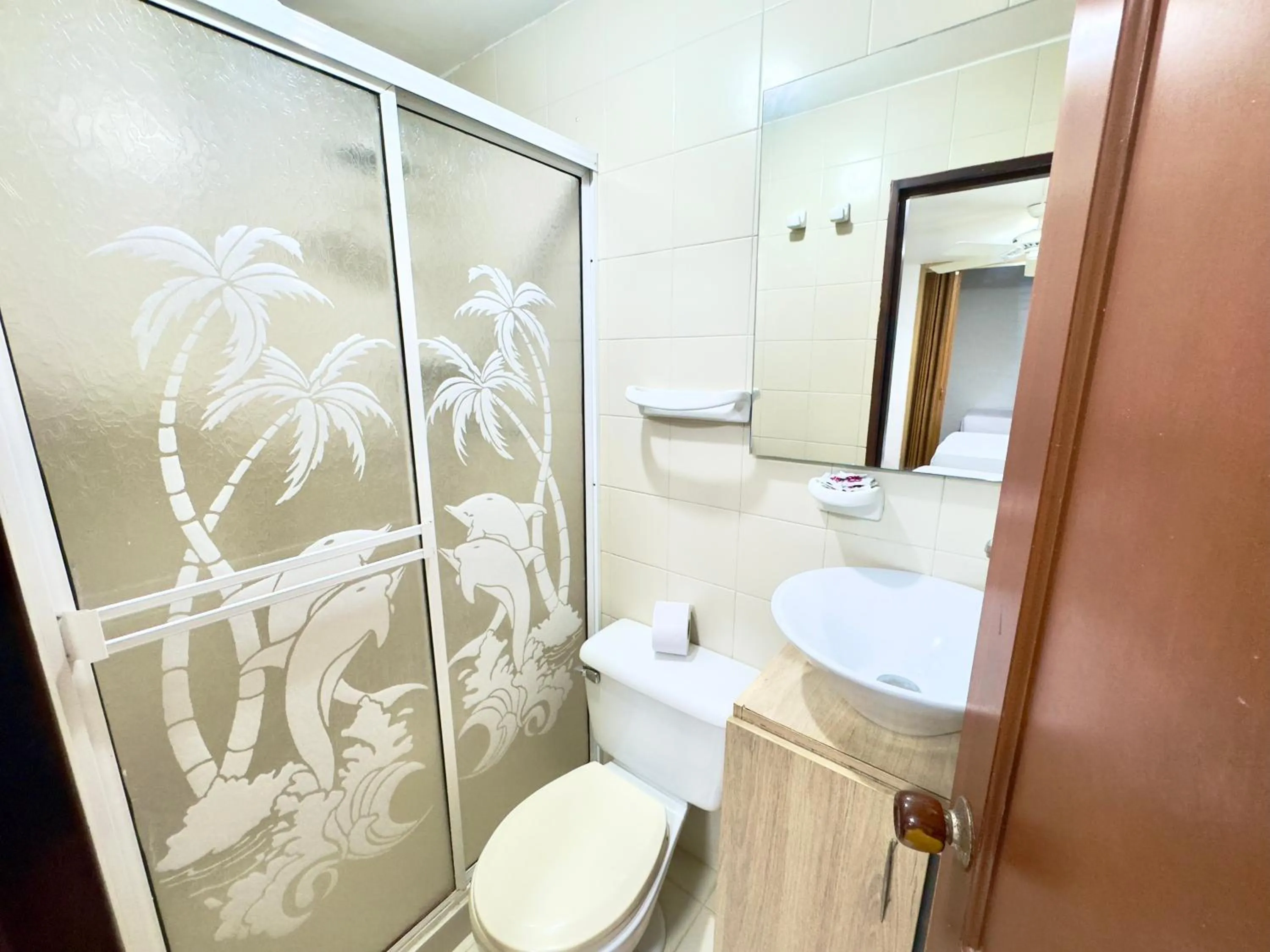 Shower in Hotel Pereira Central