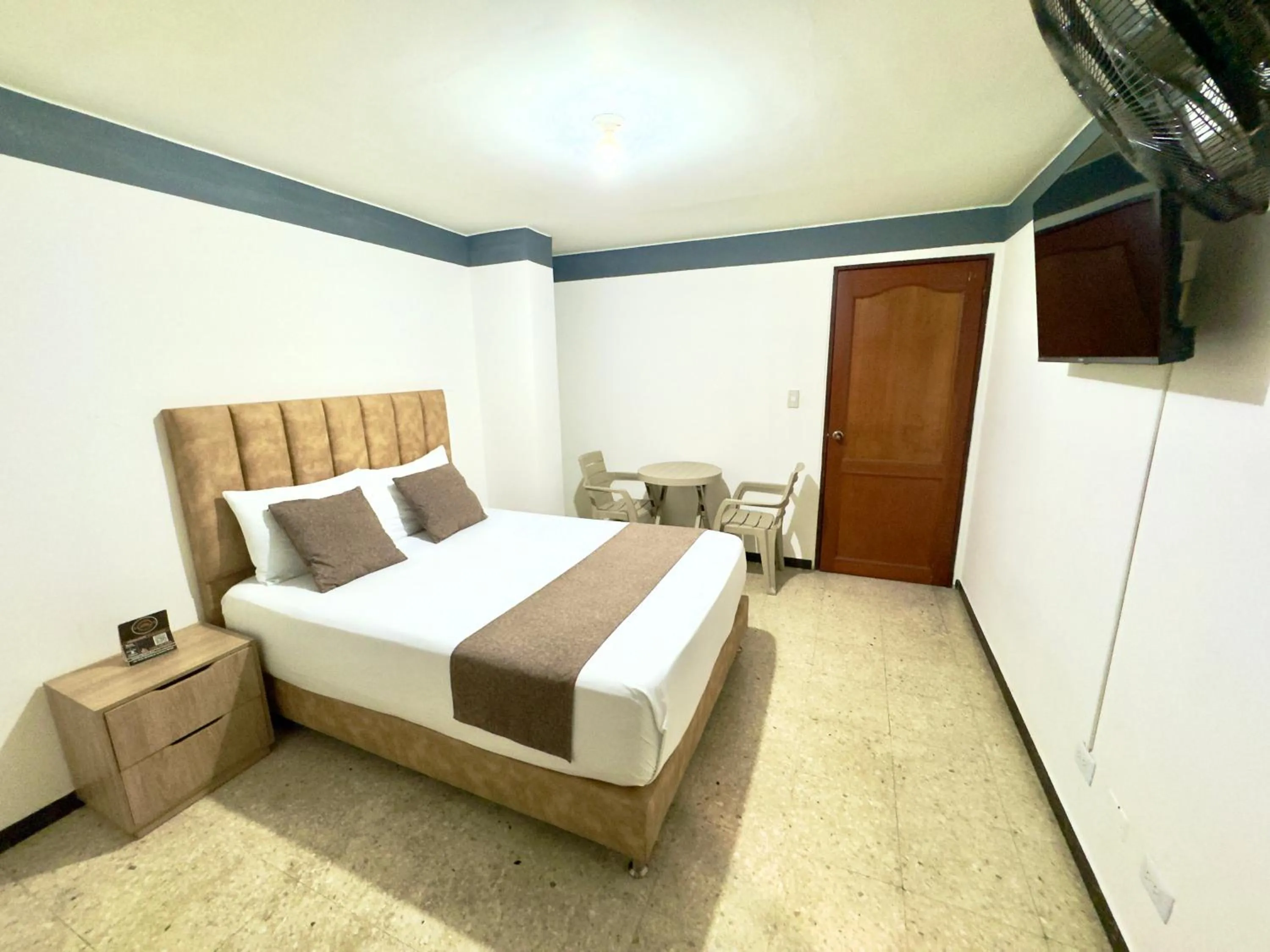 Bed in Hotel Pereira Central