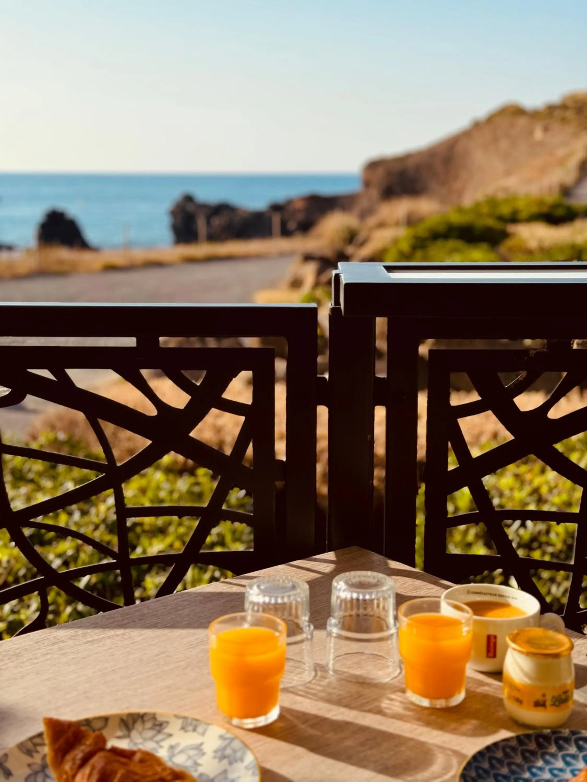 Breakfast in Hôtel La Grande Conque