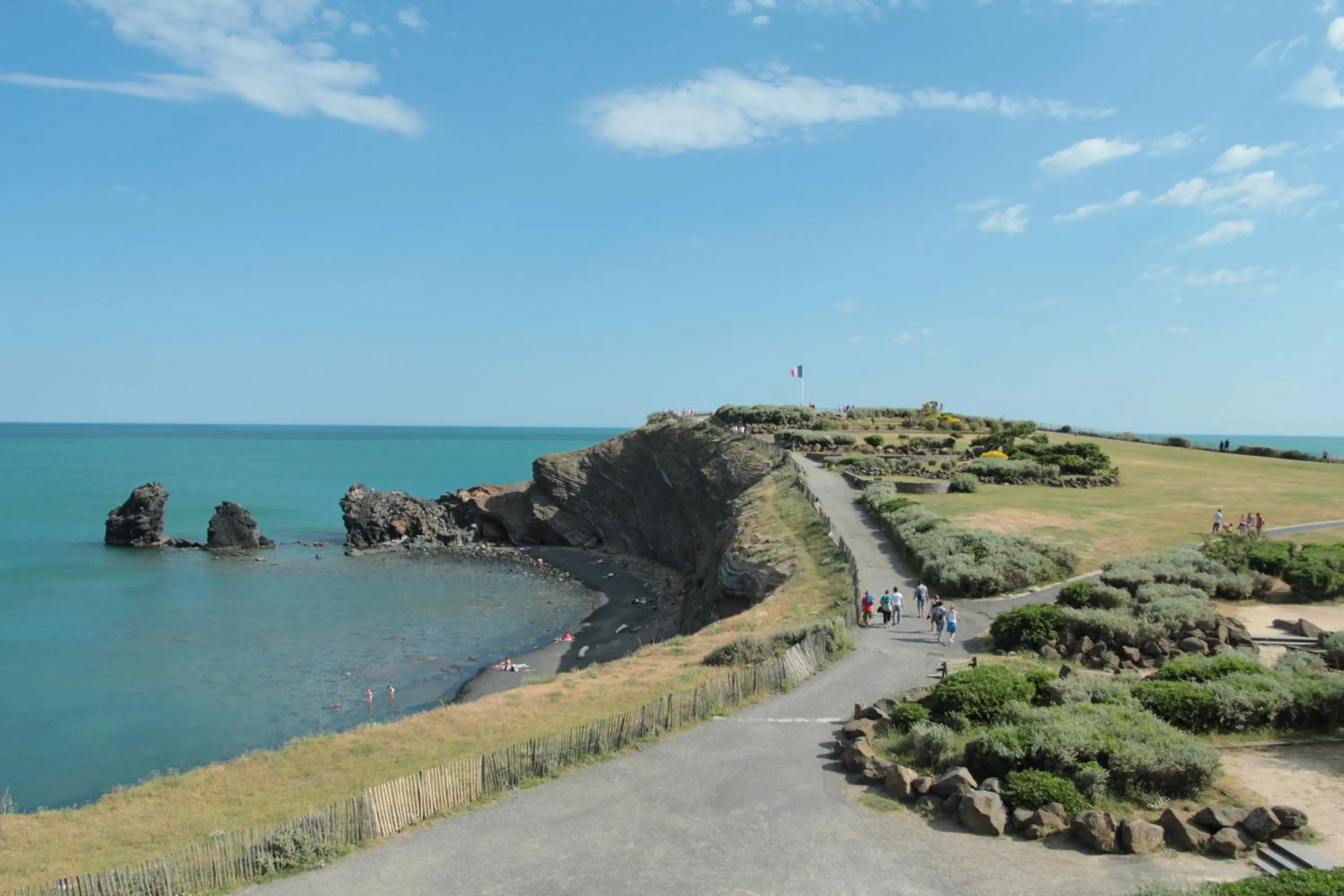 Beach in Hôtel La Grande Conque