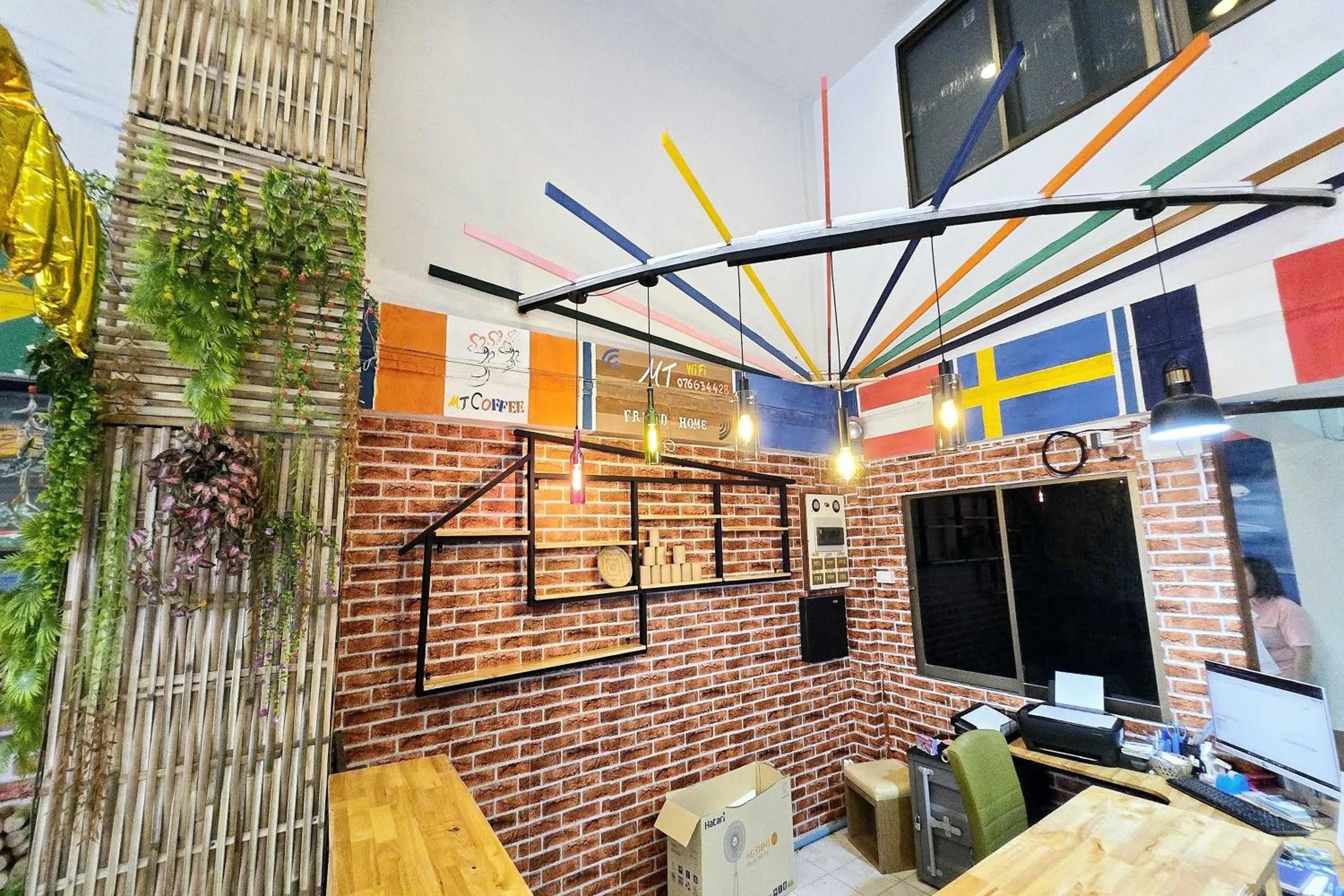 Lobby or reception in MT Friend Home & Hostel