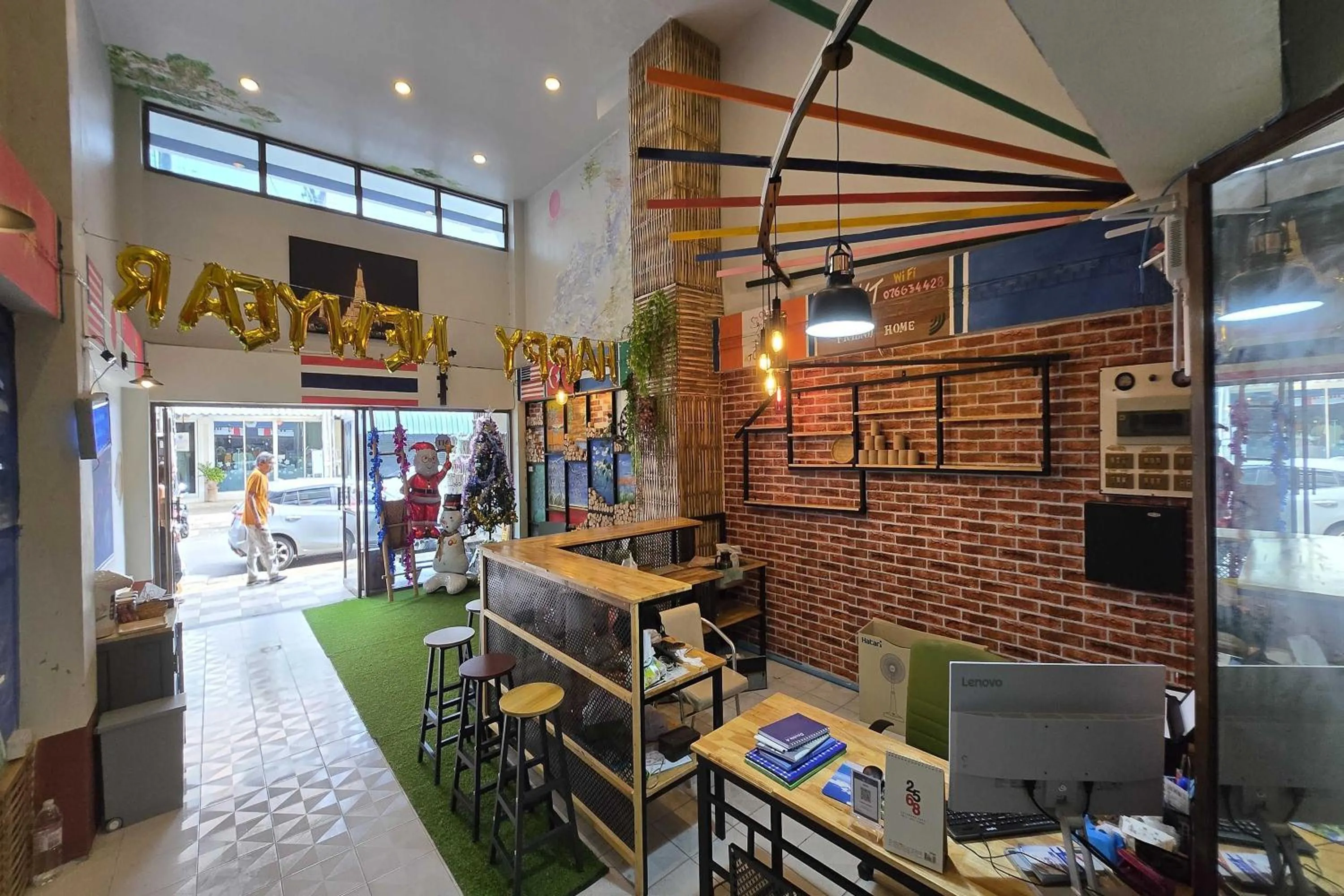 Lobby or reception in MT Friend Home & Hostel