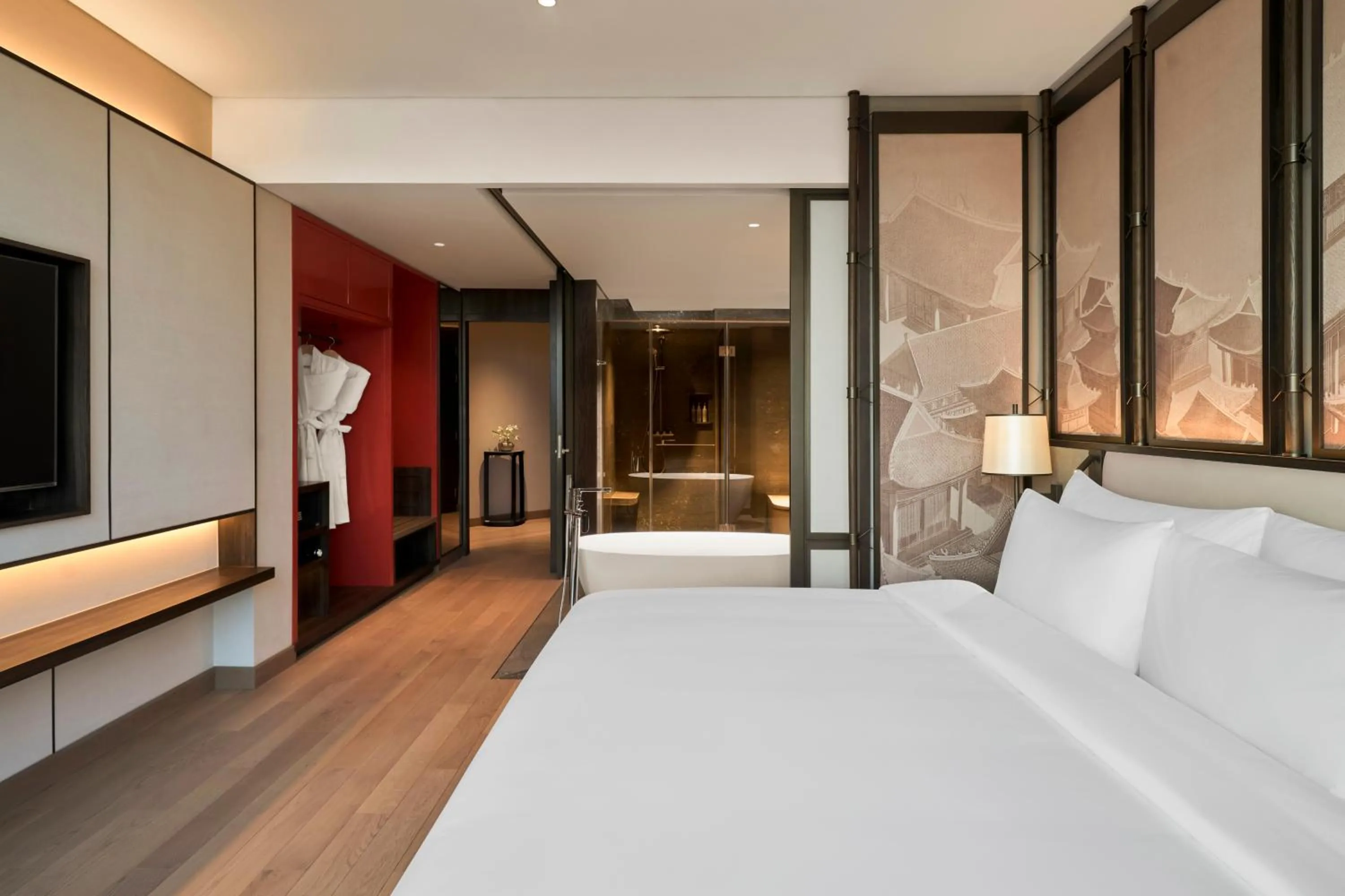 Bed in Dusit Le Palais Tu Hoa Hanoi